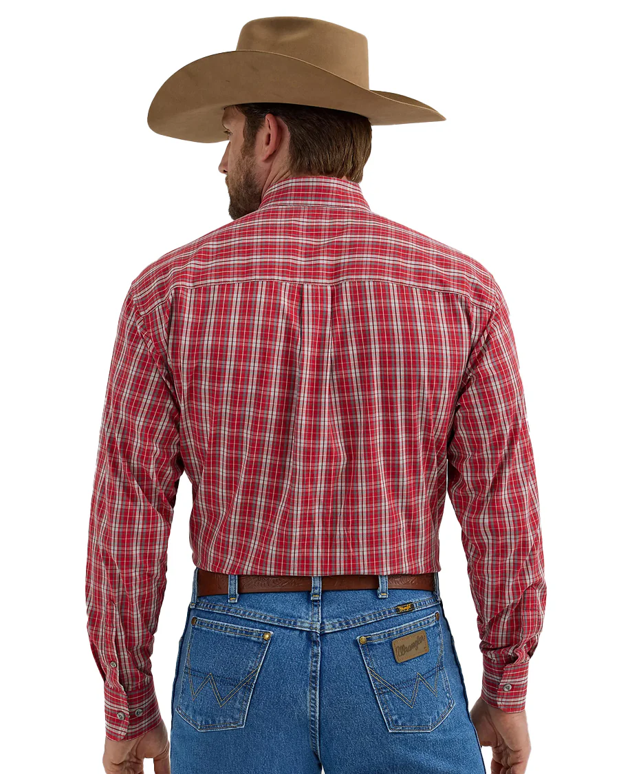Men's George Strait Collection Two Pocket Long Sleeve Shirt - Image 2