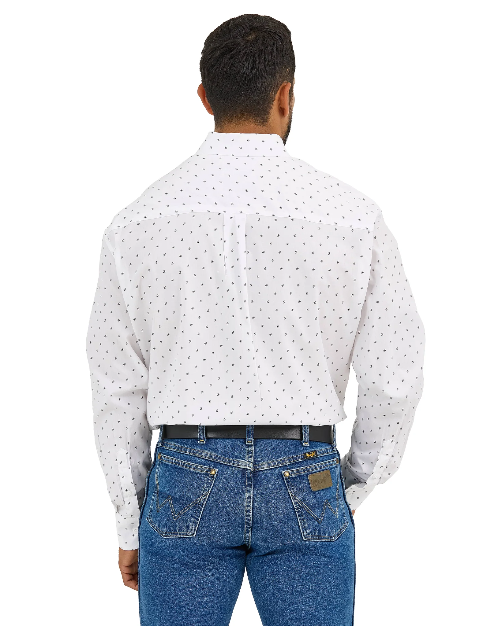 Men's George Strait Long Sleeve One Pocket Button Down Shirt - Image 2