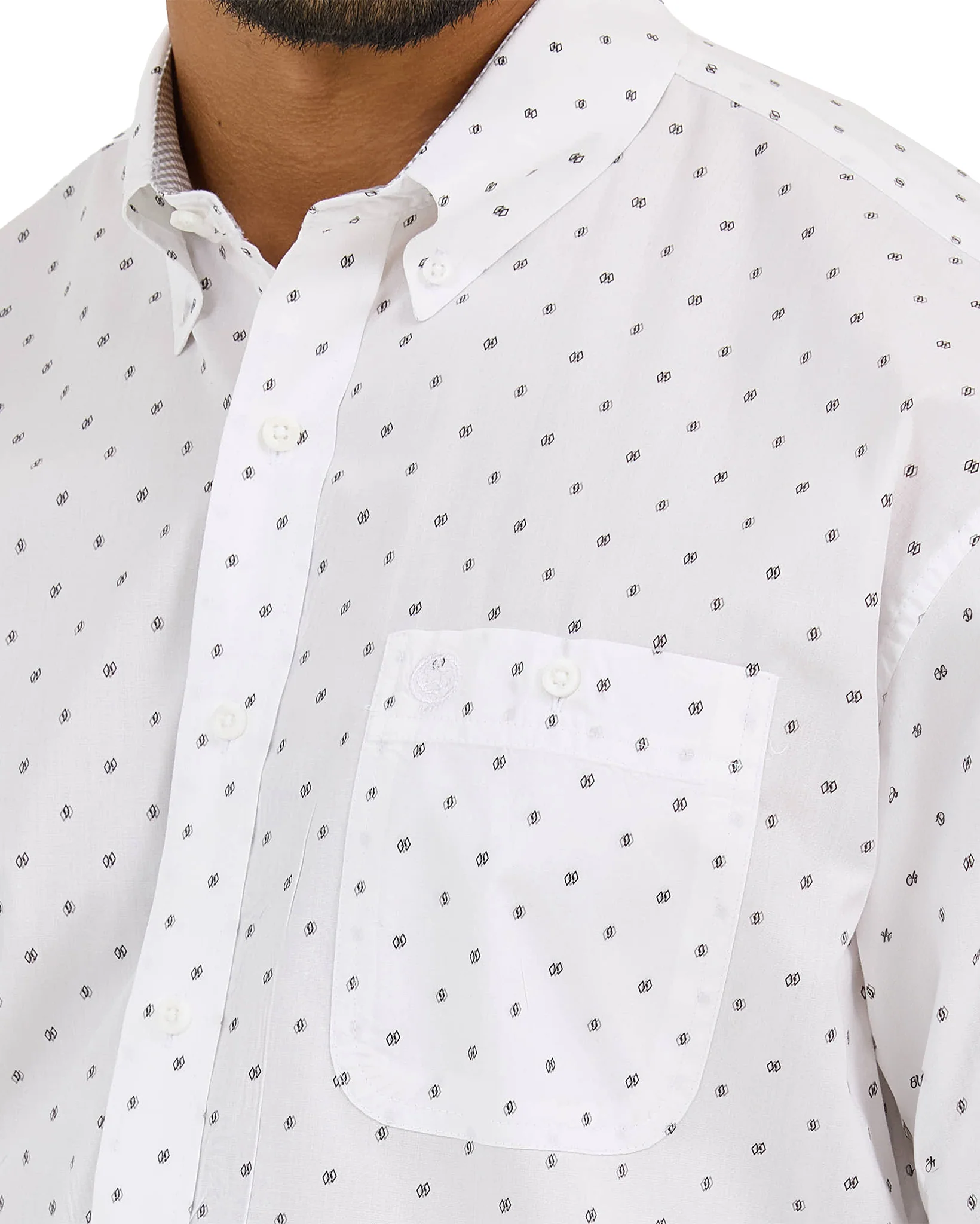 Men's George Strait Long Sleeve One Pocket Button Down Shirt - Image 4