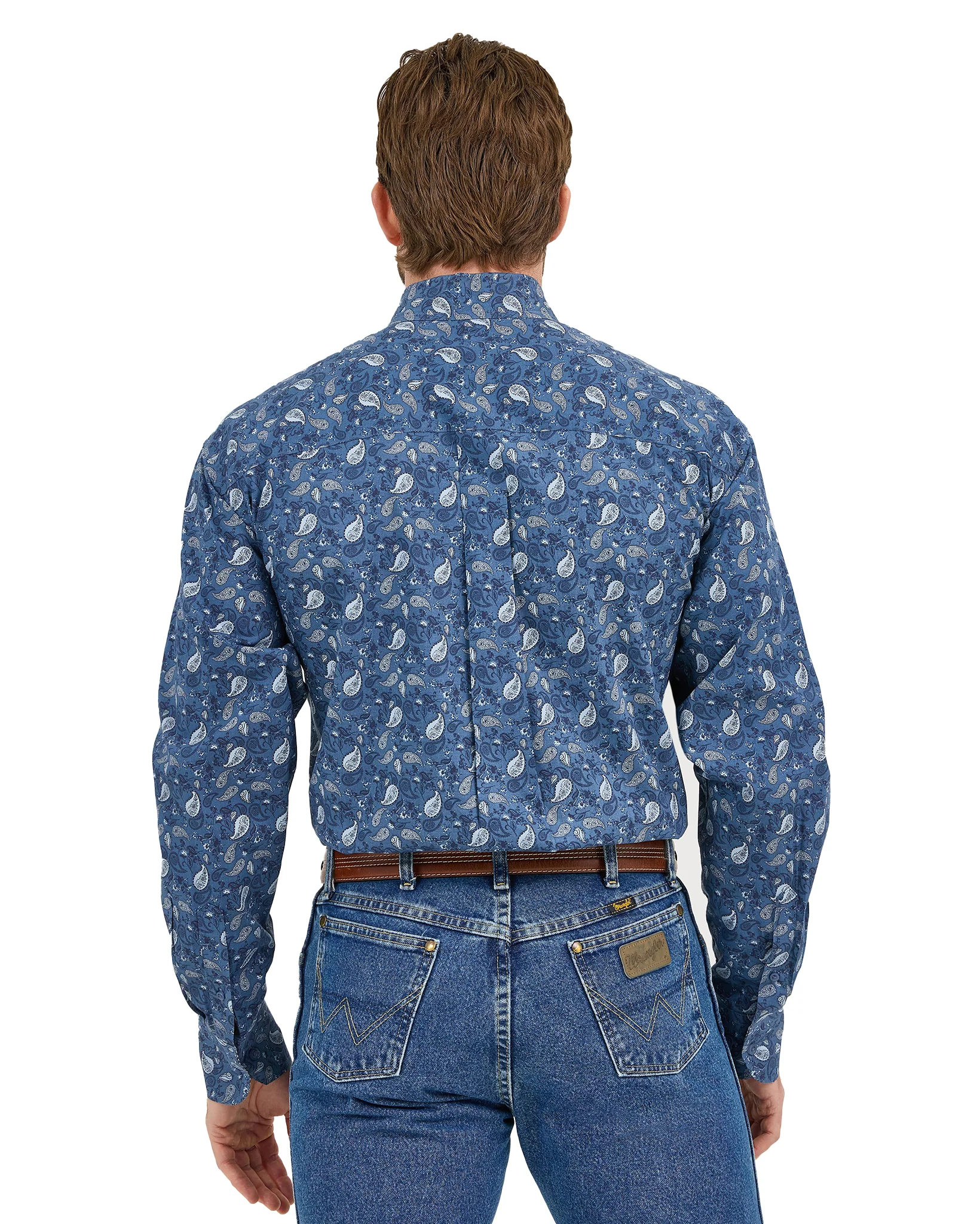 Men's George Strait Print Western Shirt - Image 2