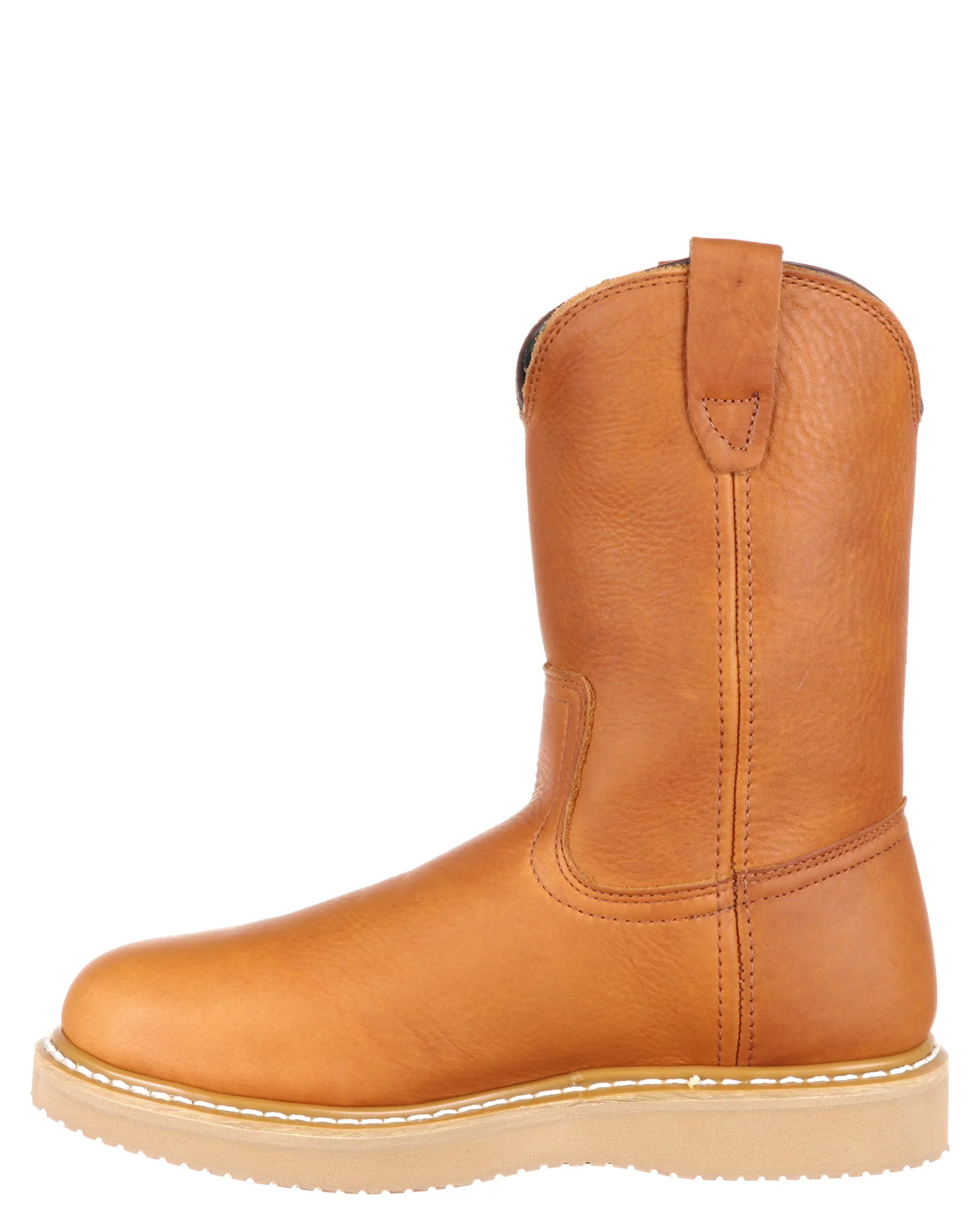 Men's Wedge Steel Toe Pull On Work Boots - Image 3