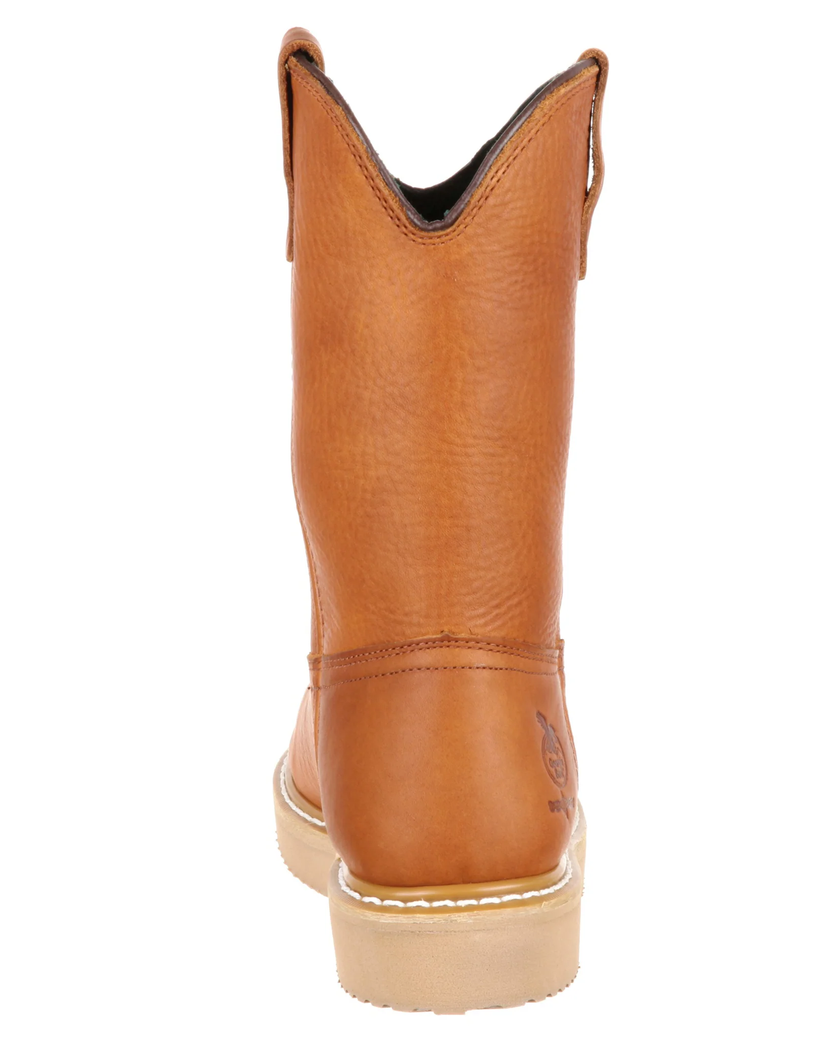 Men's Wedge Steel Toe Pull On Work Boots - Image 4