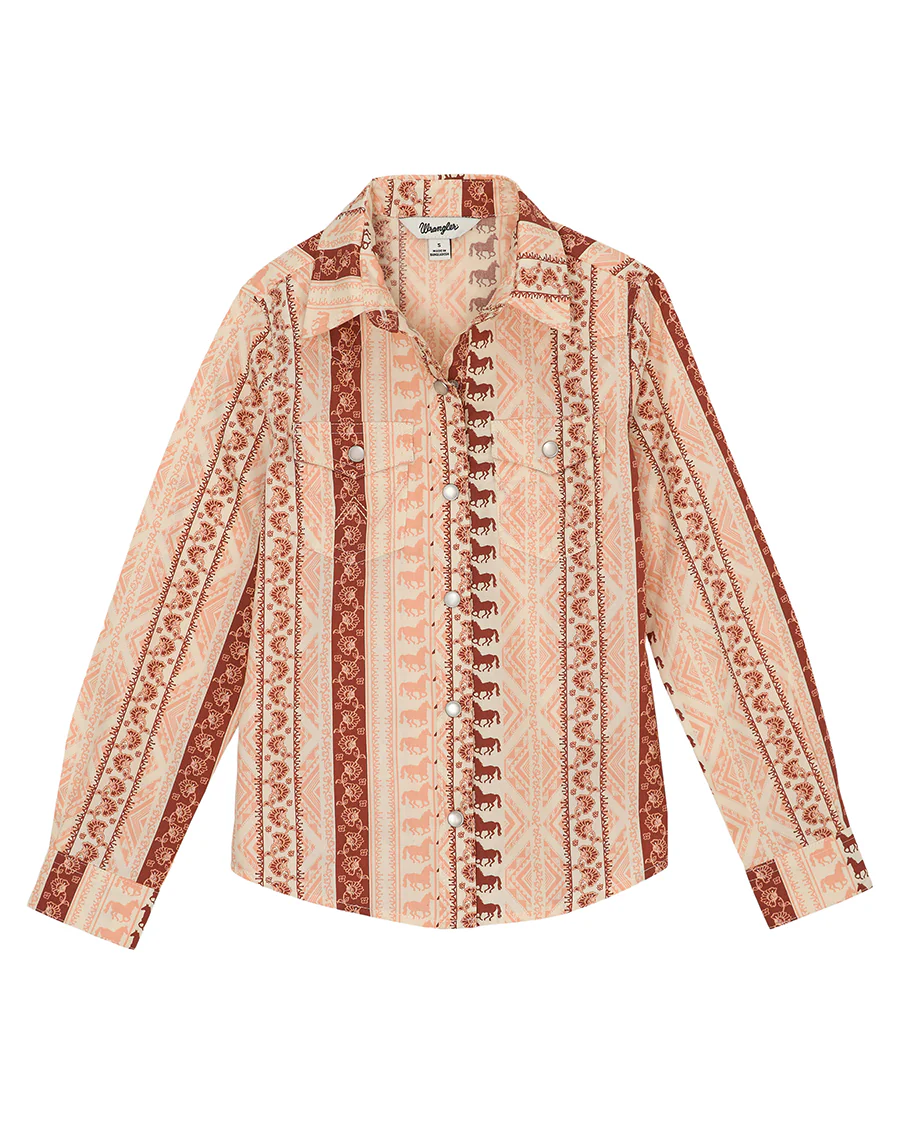 Girls' Western Top
