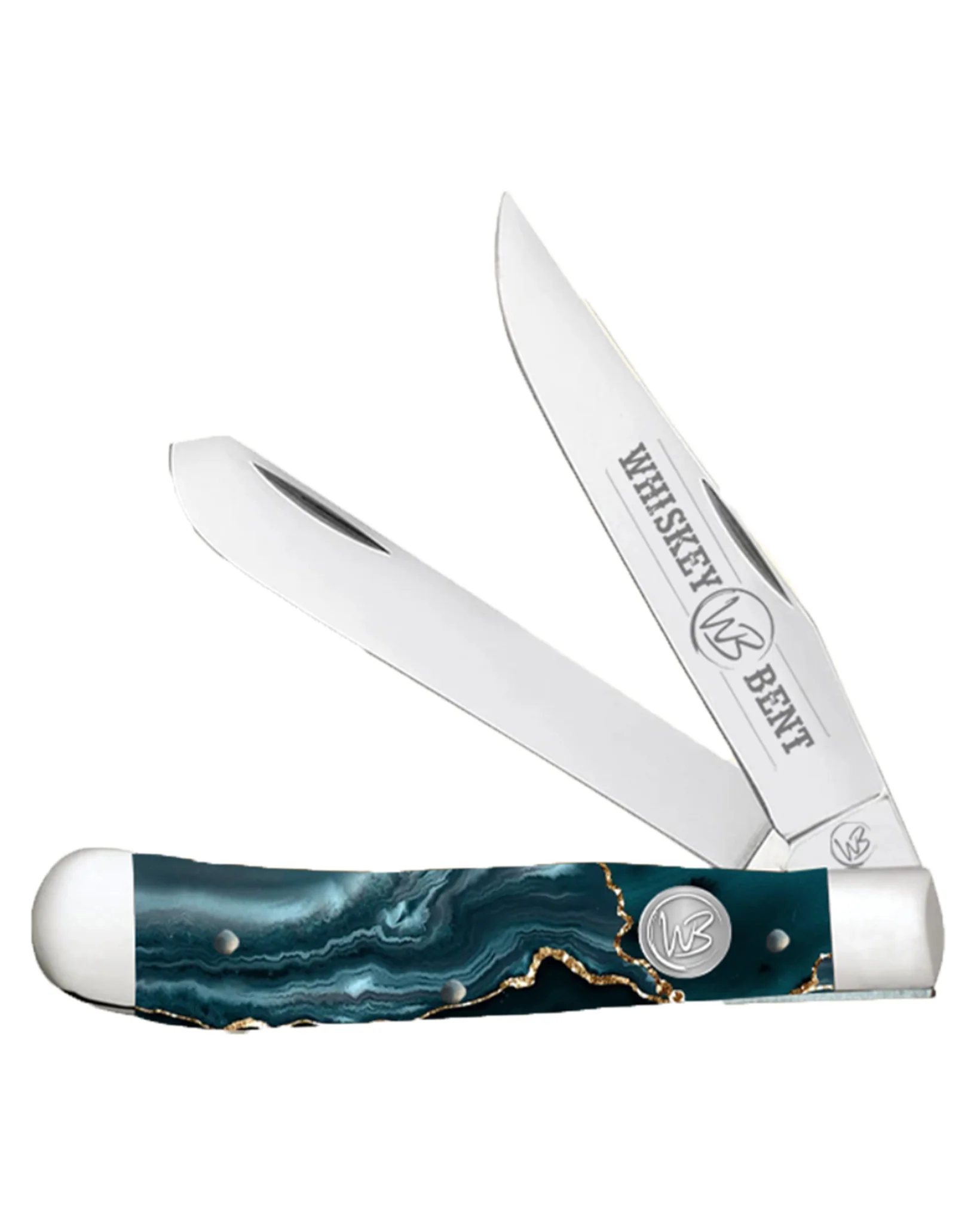 Gold Rush Acrylic Trapper Knife - Wb11-23