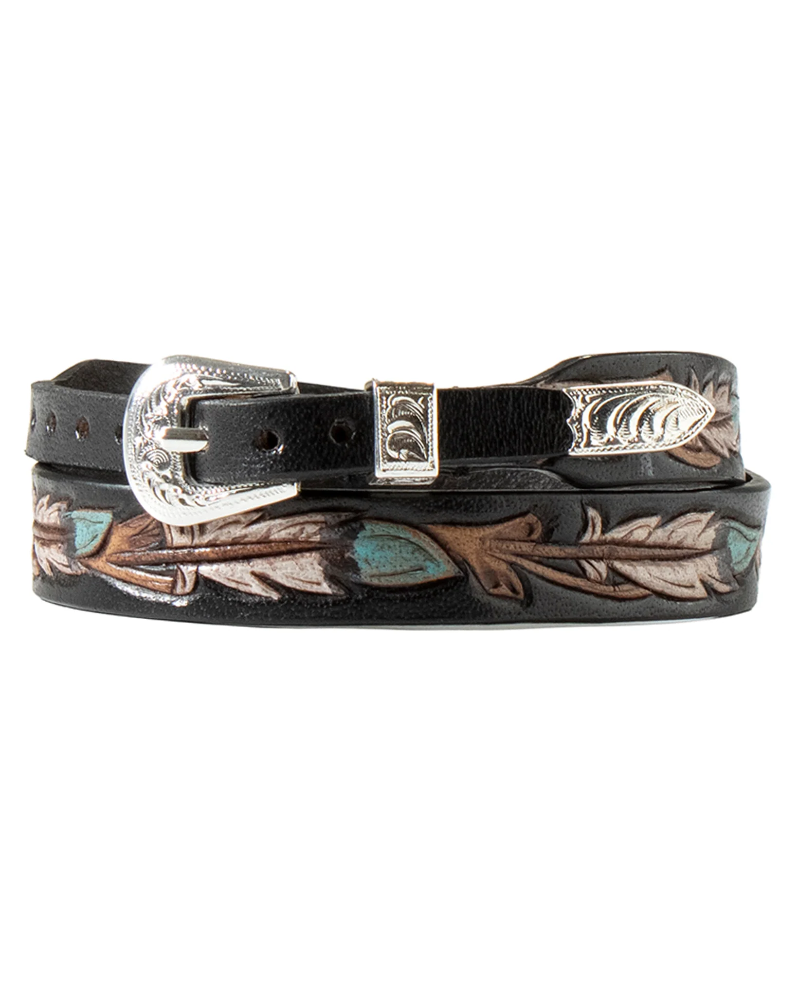Hand Tooled Hat Band