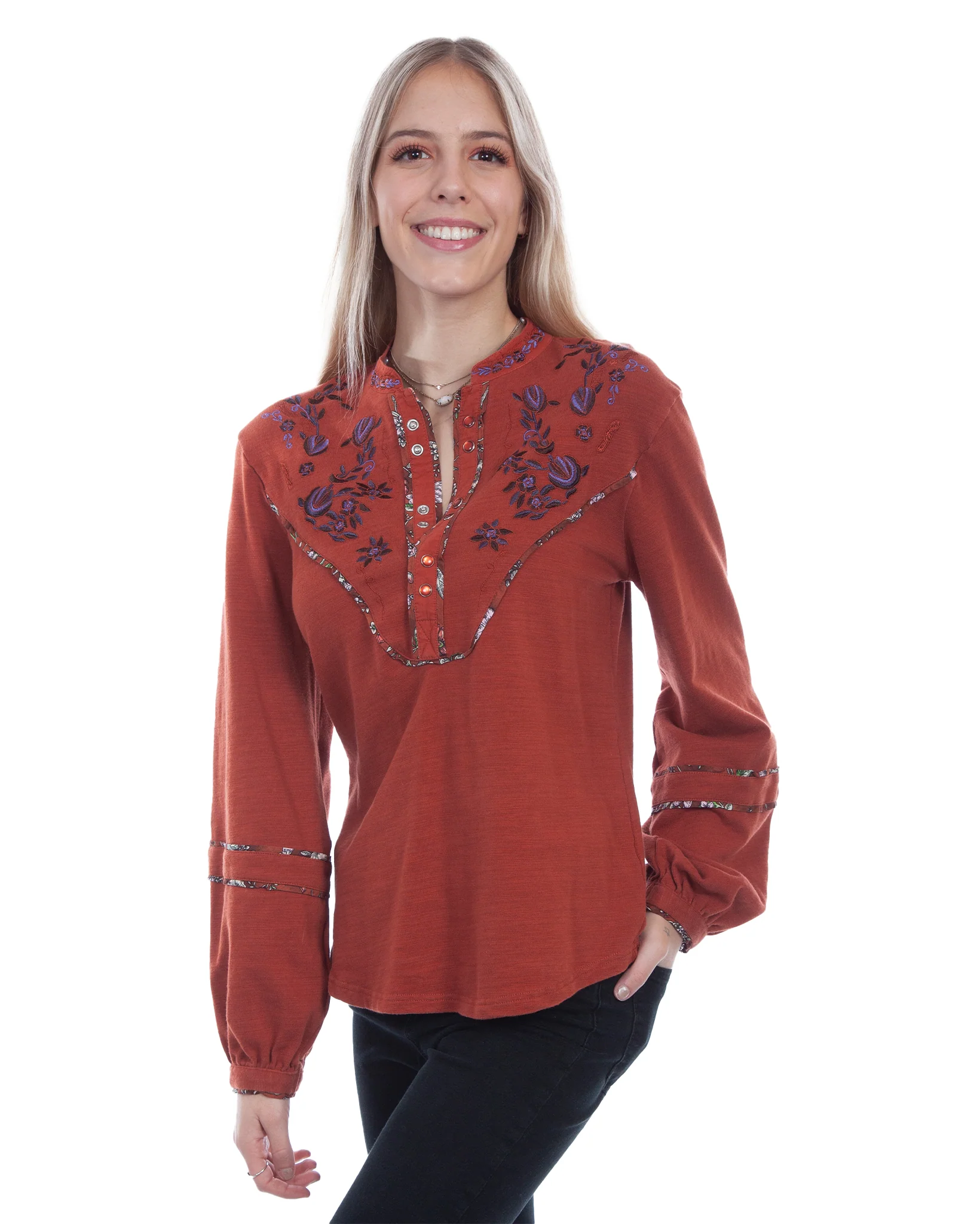 Women's Embroidered Blouse