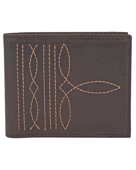 Boot Stitch Slim Bifold Wallet