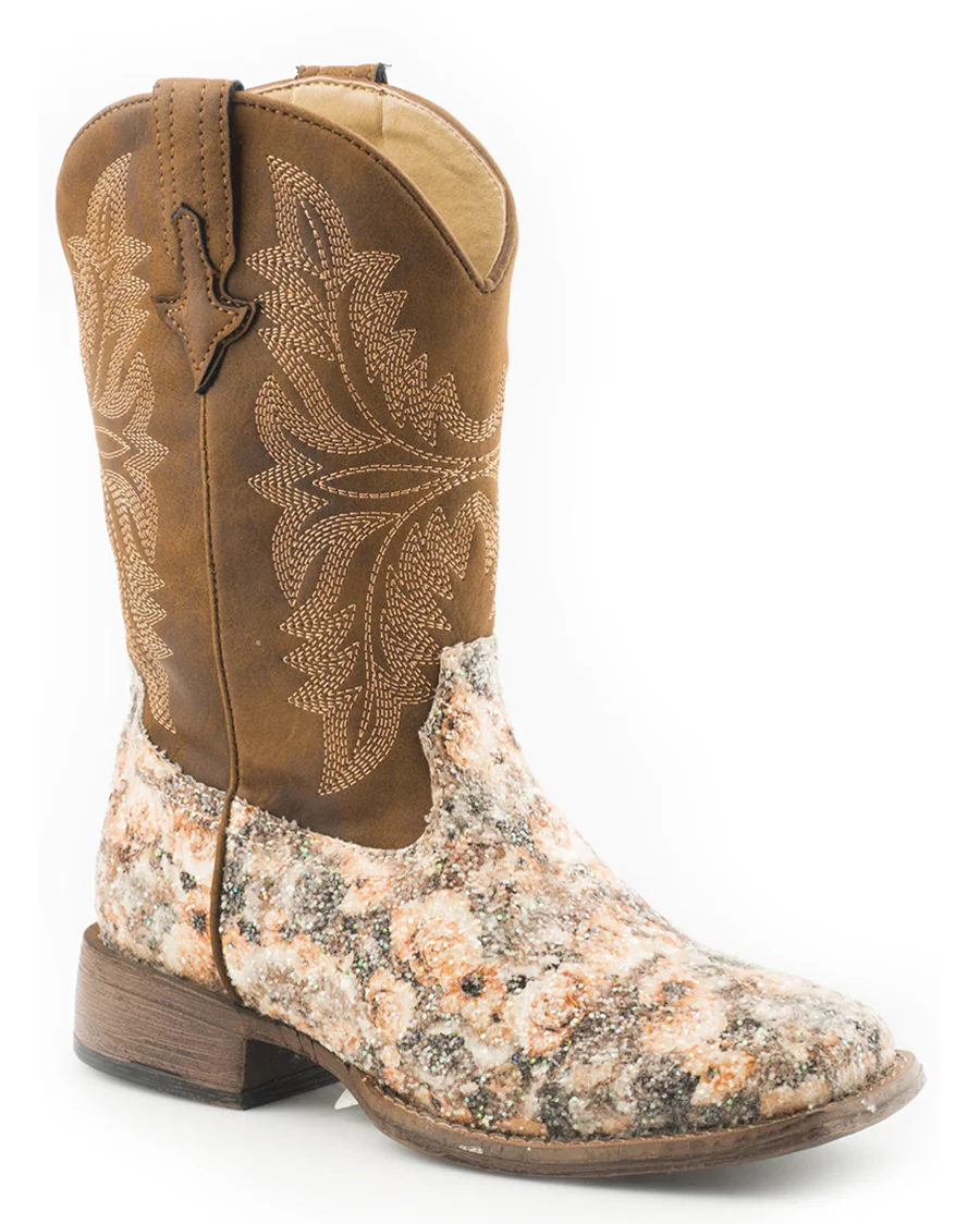 Kids' Claire Glitter Western Boots