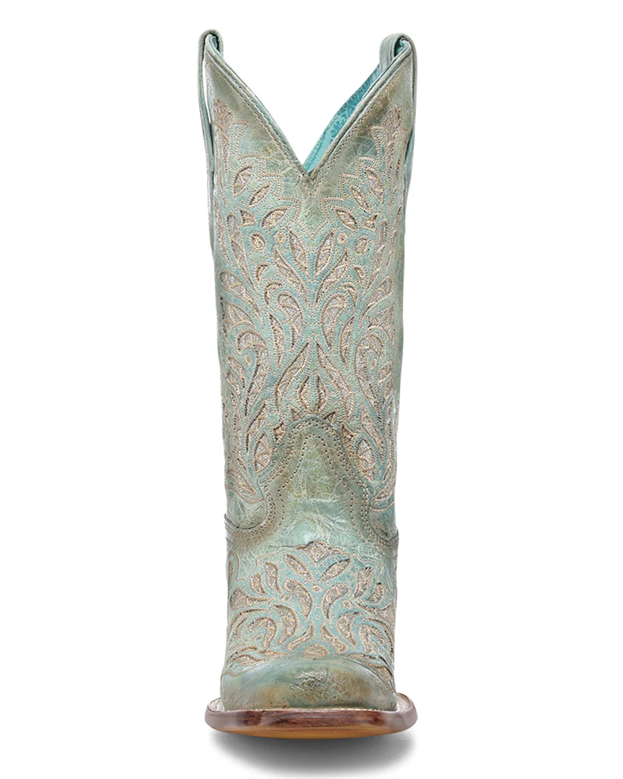 Women's Glitter Inlay Western Boots - A4880 - Image 4