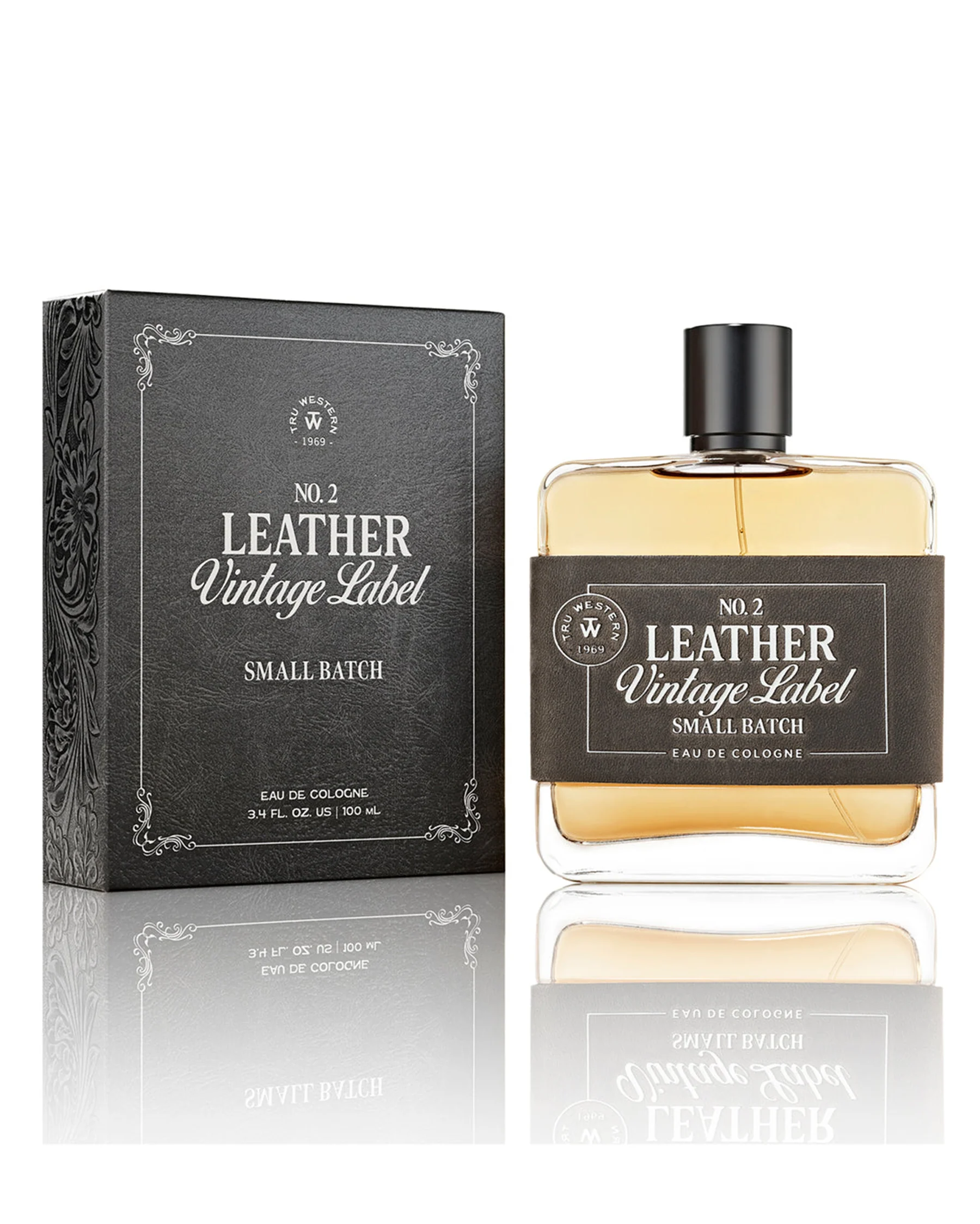 Men's No. 2 Leather Vintage Label Small Batch Cologne