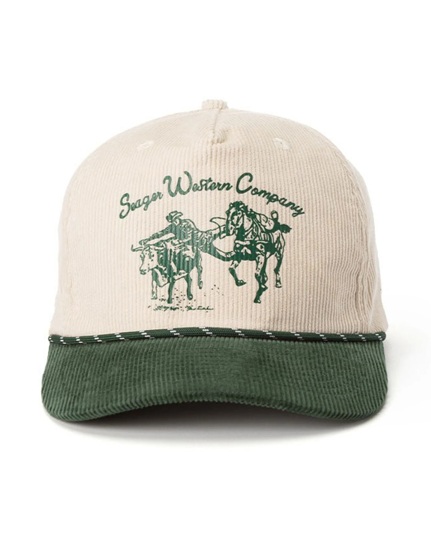 Los Rios Corduroy Snapback Cap - Image 3