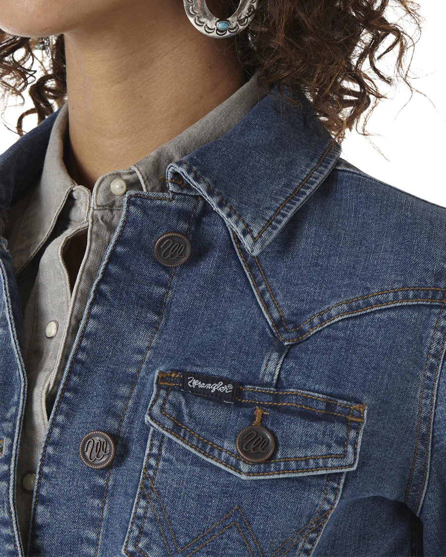 Women's Western Denim Jacket - Image 4