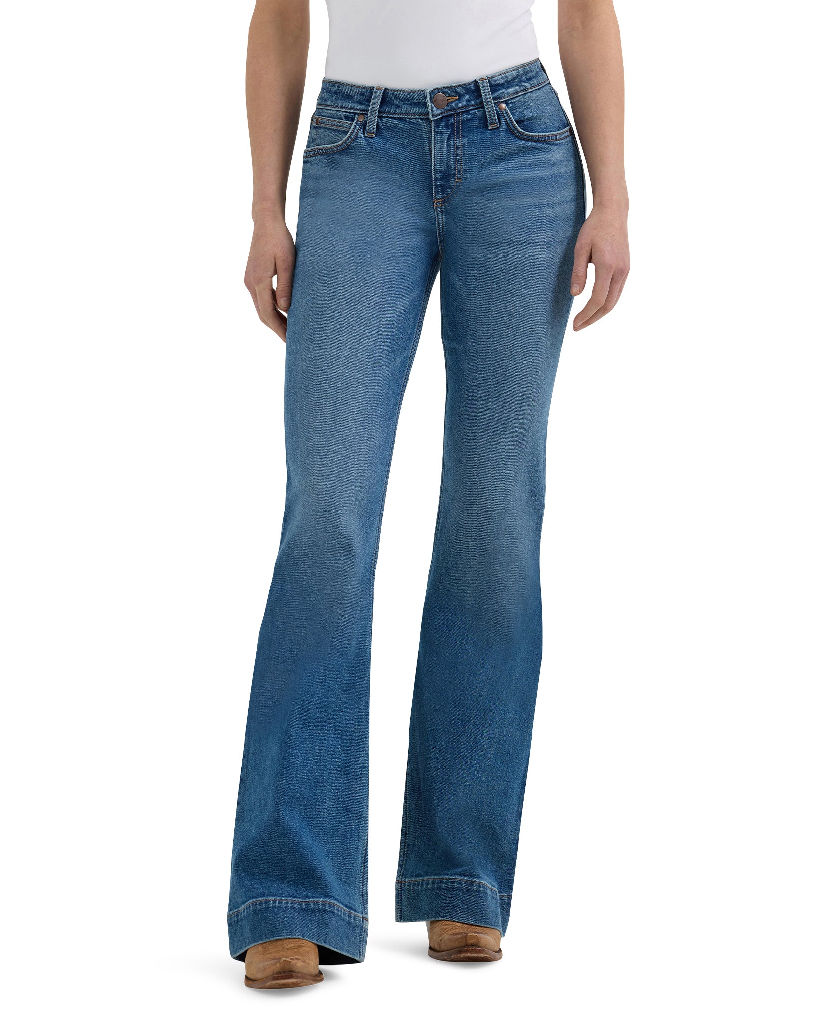 Women's Mid Rise Mae Trouser Jean