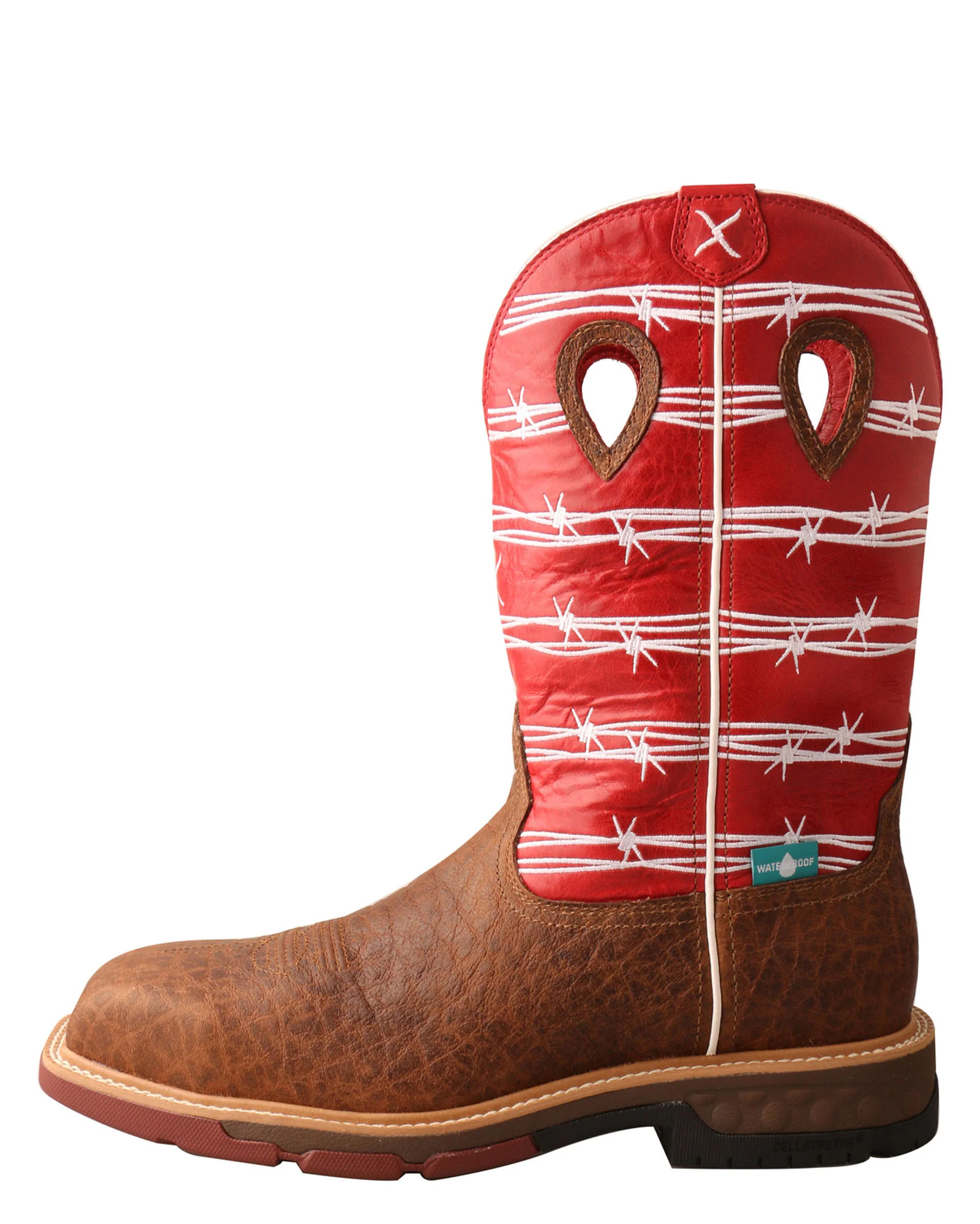 Men's 12" Western Work Boots - Image 5