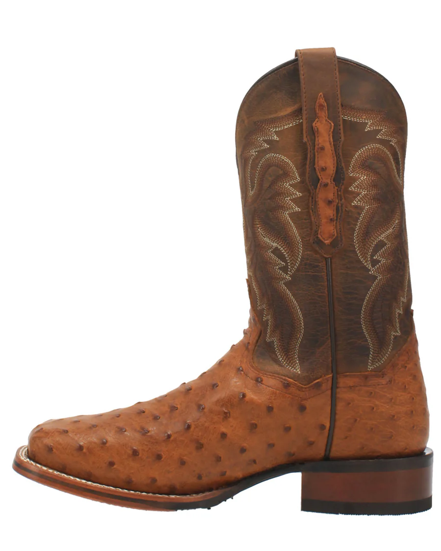 Men's Alamosa Ostrich Western Boots - Image 5