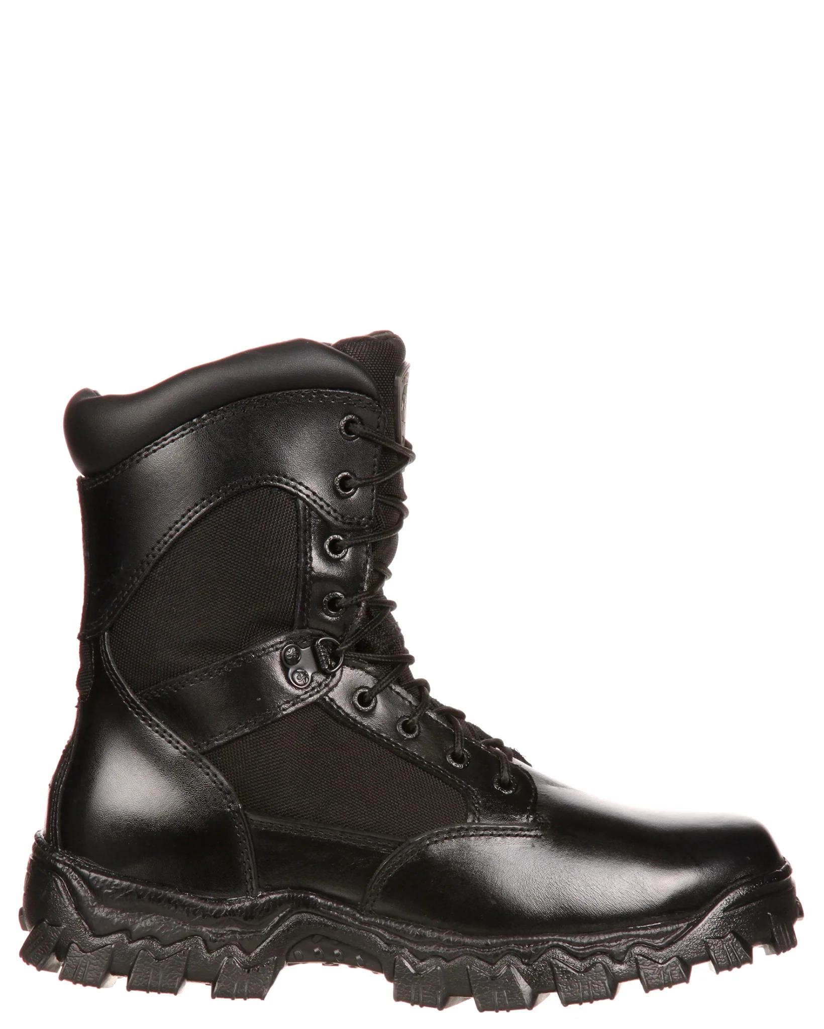 Men's Alpha Force Zipper Composite Toe Public Service Boots - Image 2