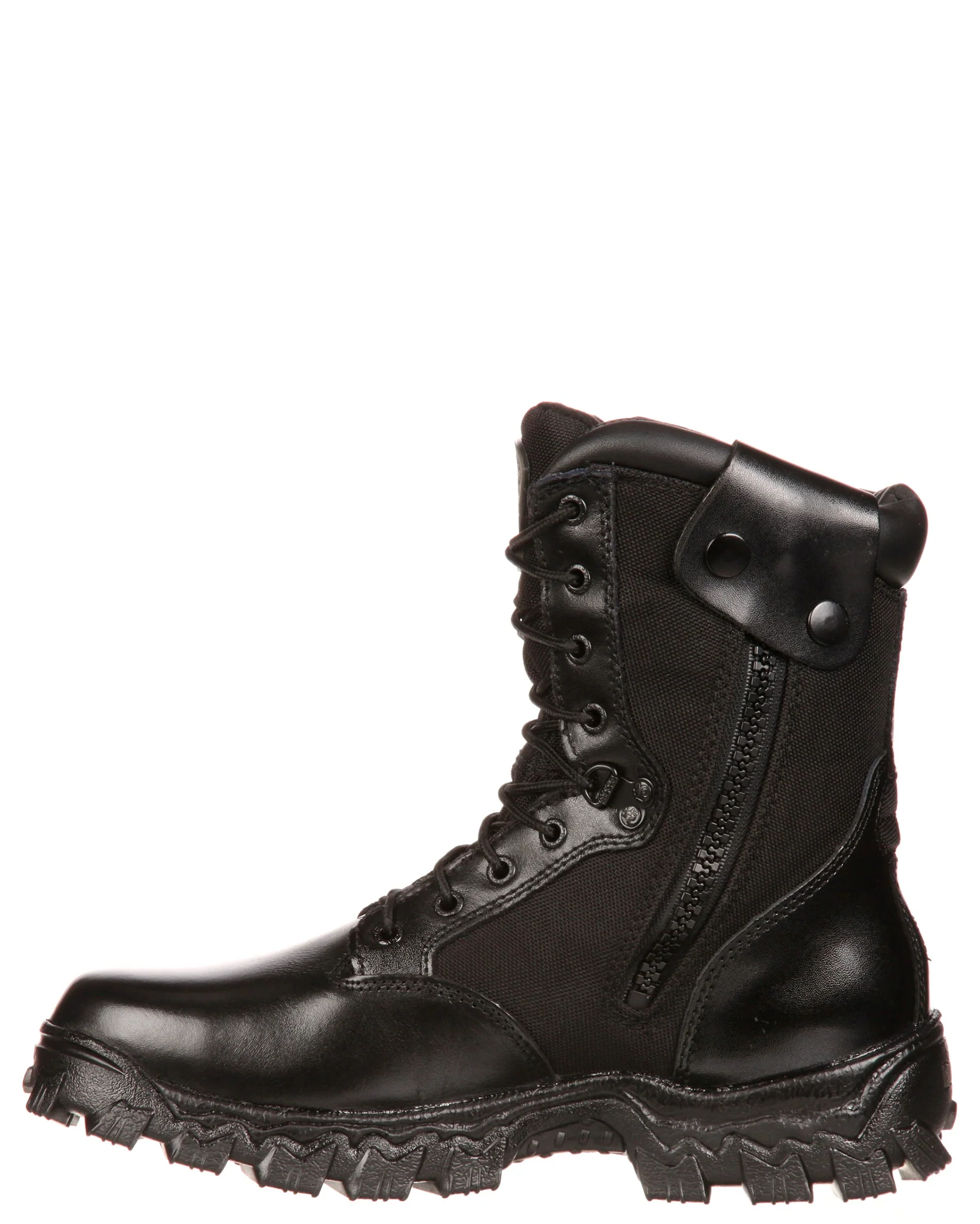 Men's Alpha Force Zipper Composite Toe Public Service Boots - Image 4