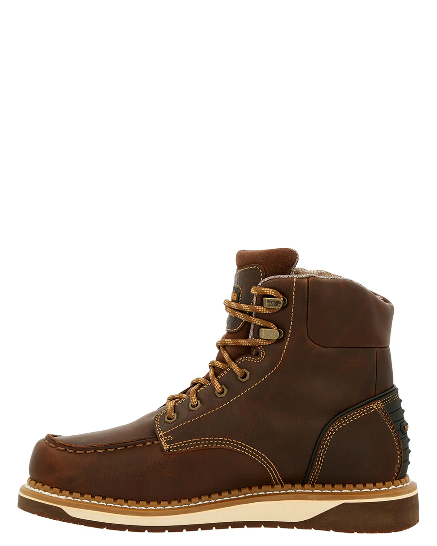 Men's AMP LT Wedge Waterproof Moc-Toe Work Boots - Image 4
