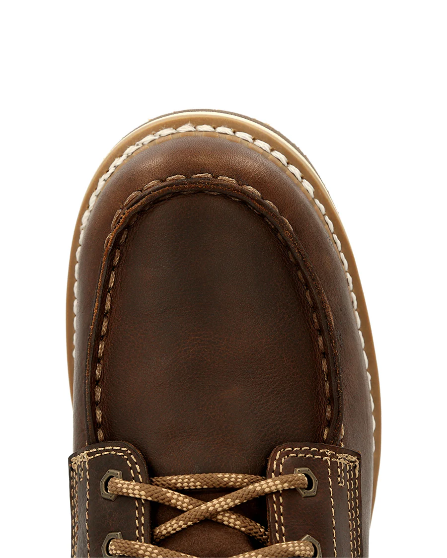 Men's AMP LT Wedge Waterproof Moc-Toe Work Boots - Image 7