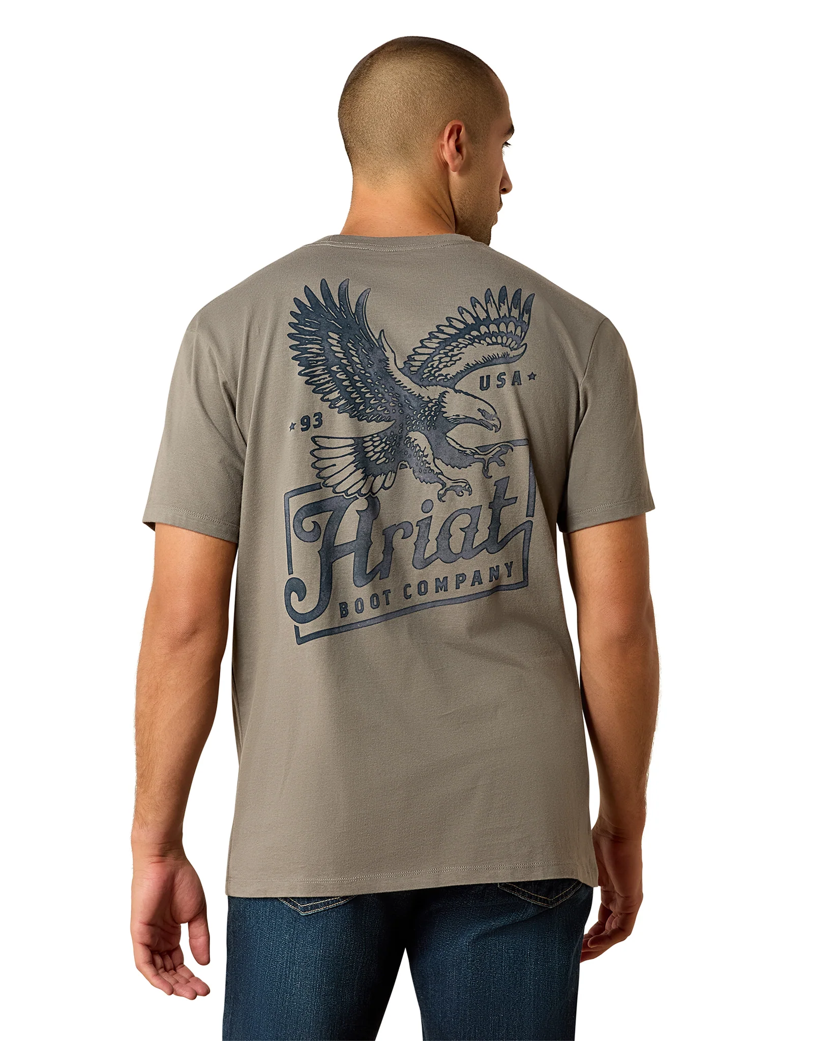 Men's Ariat Paintriot Classic Fit T-Shirt - 10071193 - Image 2