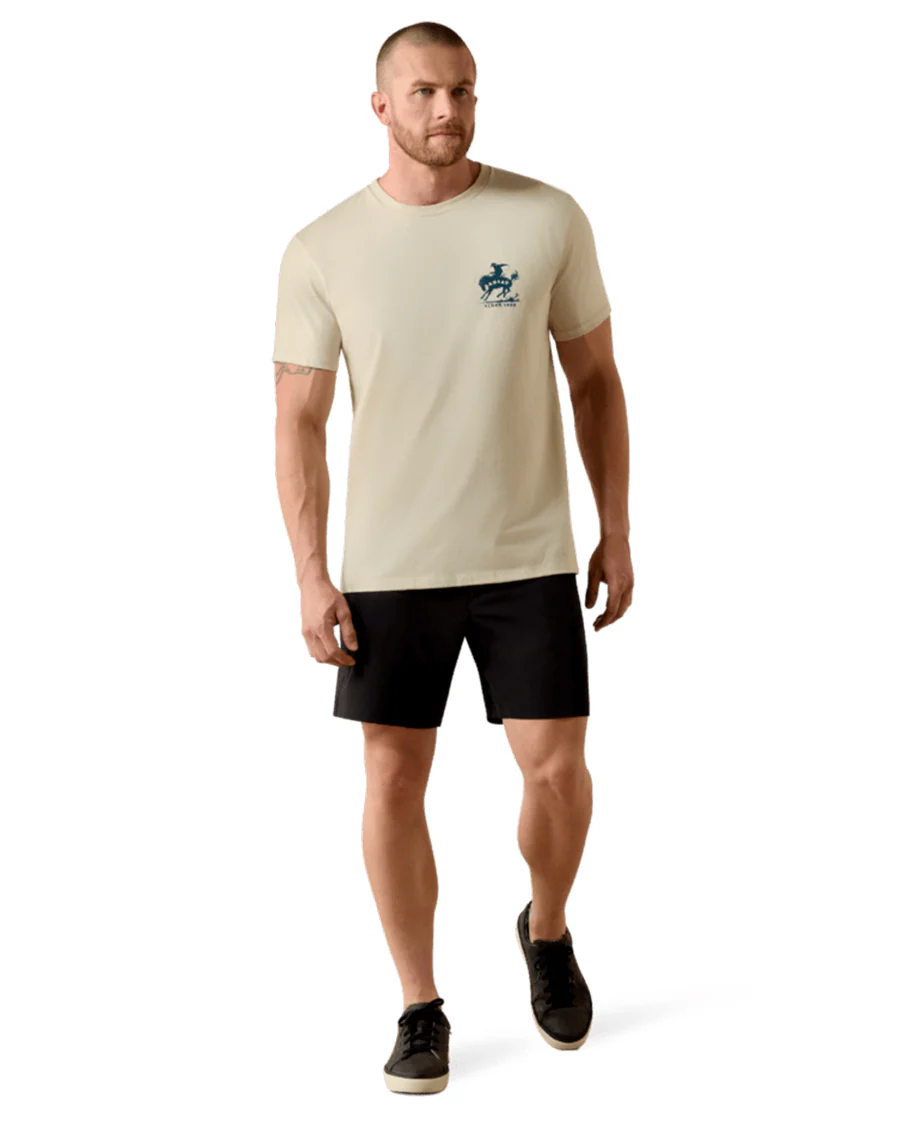 Men's Ariat Split Freedom Painted Classic Fit T-Shirt - 10071200 - Image 3