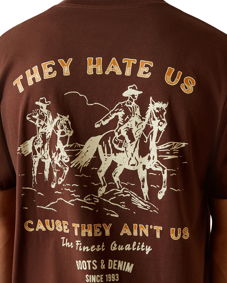 Men's Ariat They Ain’t Us Classic Fit T-Shirt - 10062422 - Image 4
