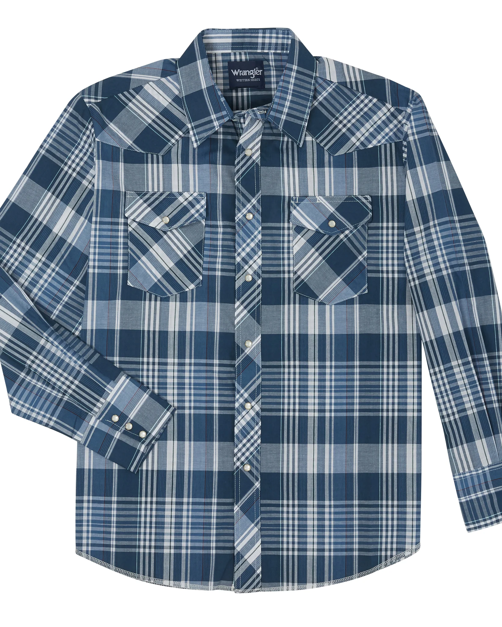 Men's Assorted Plaid Western Long Sleeve Shirts - Image 2