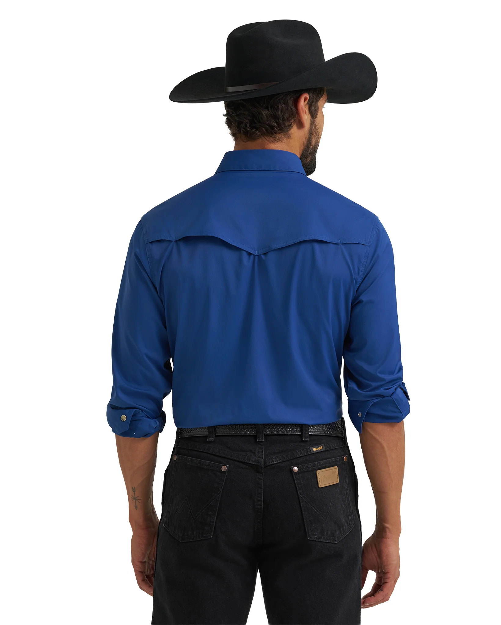 Men's Atg X Wrangler Technical Long Sleeve Refular Fit Snap Shirt - 112382515 - Image 2