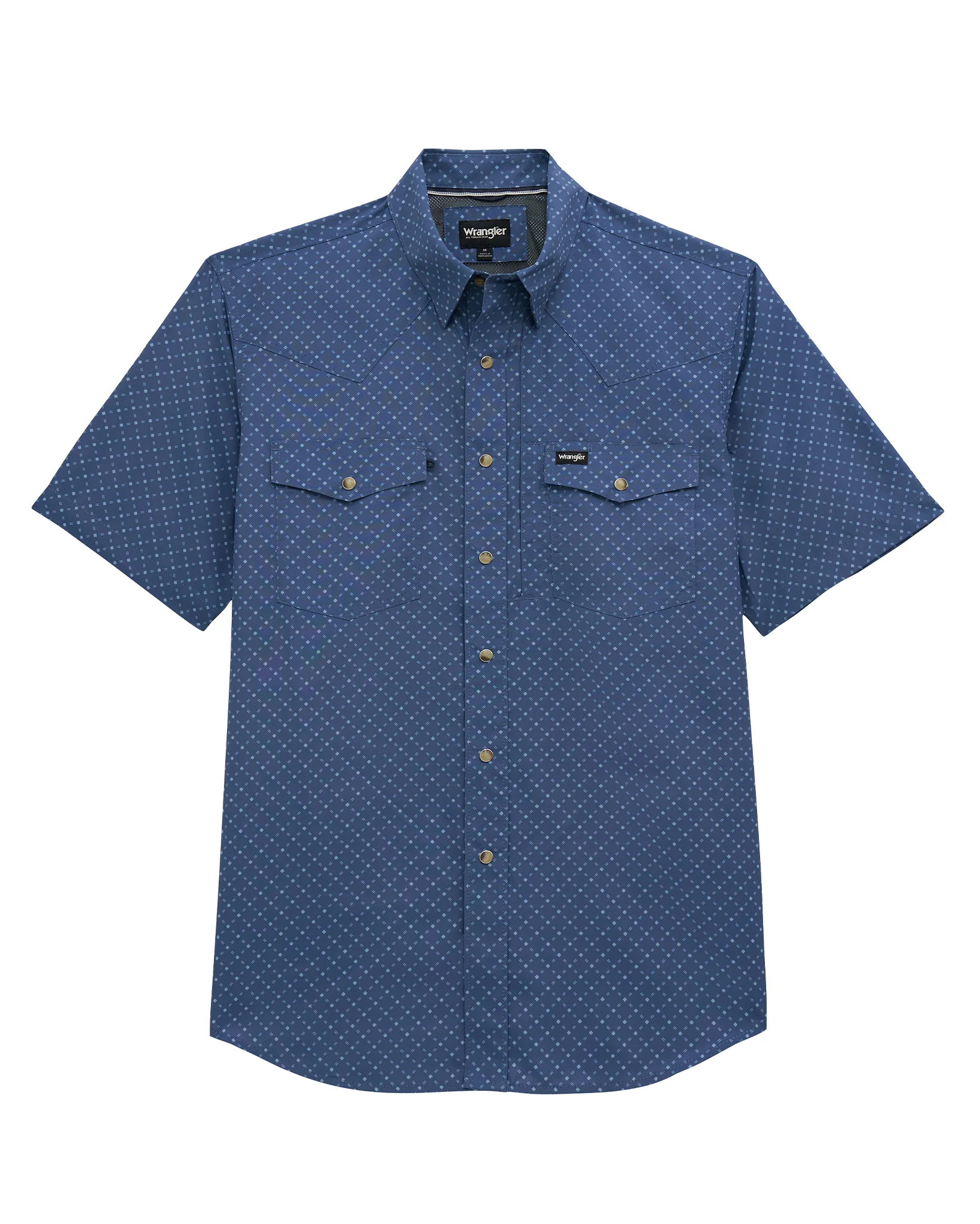 Men's Atg X Wrangler Western Performance Short Sleeve Relaxed Fit Snap Shirt - 112382437 - Image 5