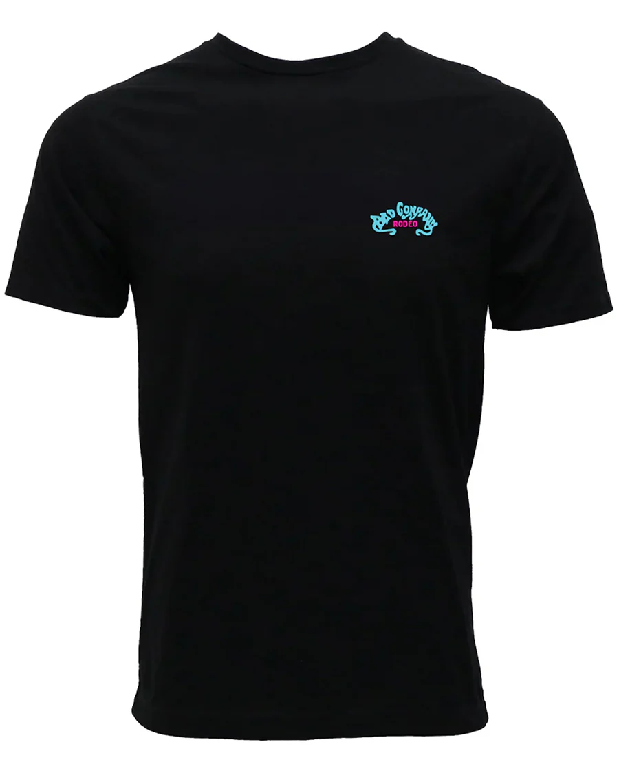 Men's Bad Company Crew Neck T-Shirt - Ht1832Bk - Image 2