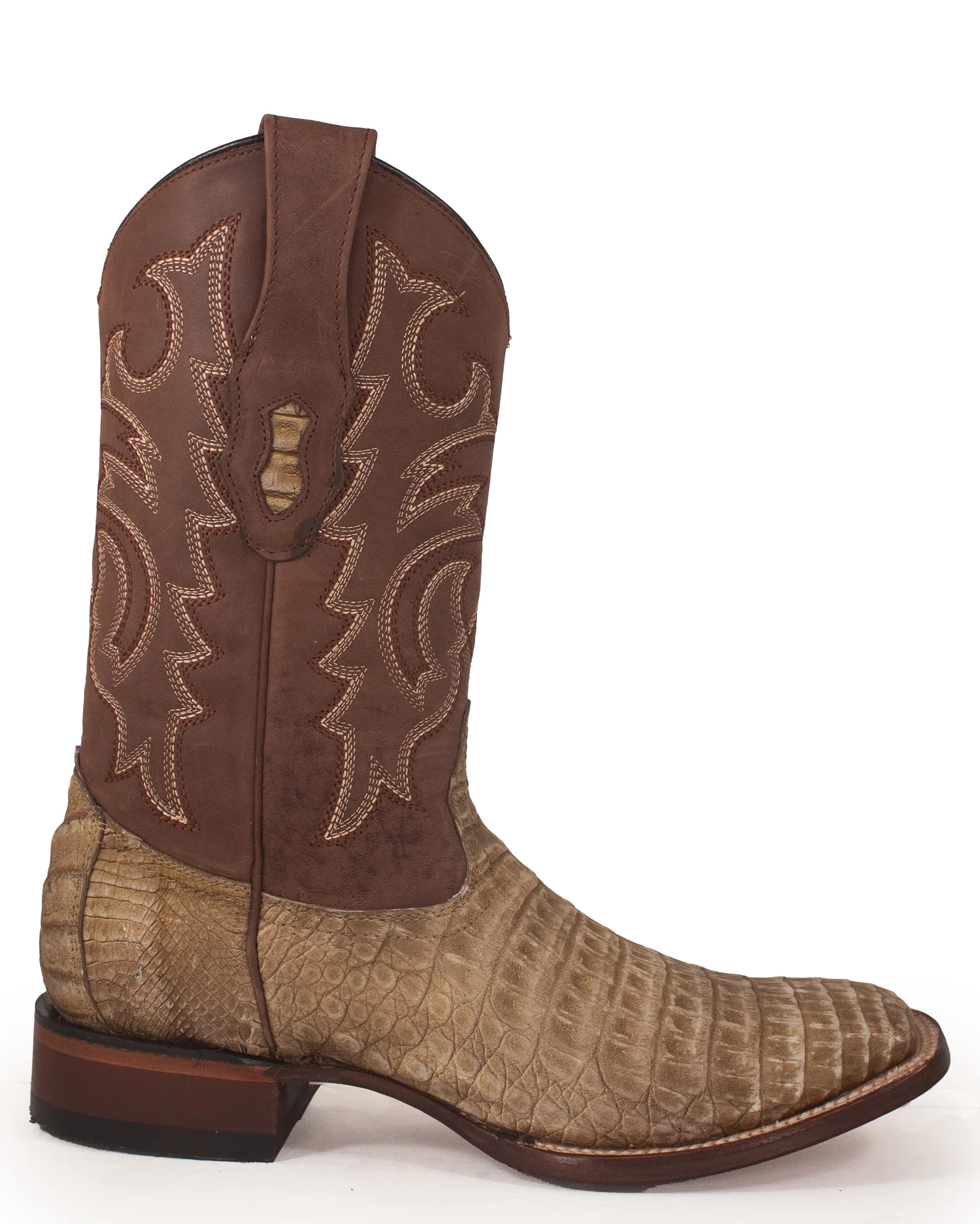 Men's Caiman Belly Western Boots - Image 3