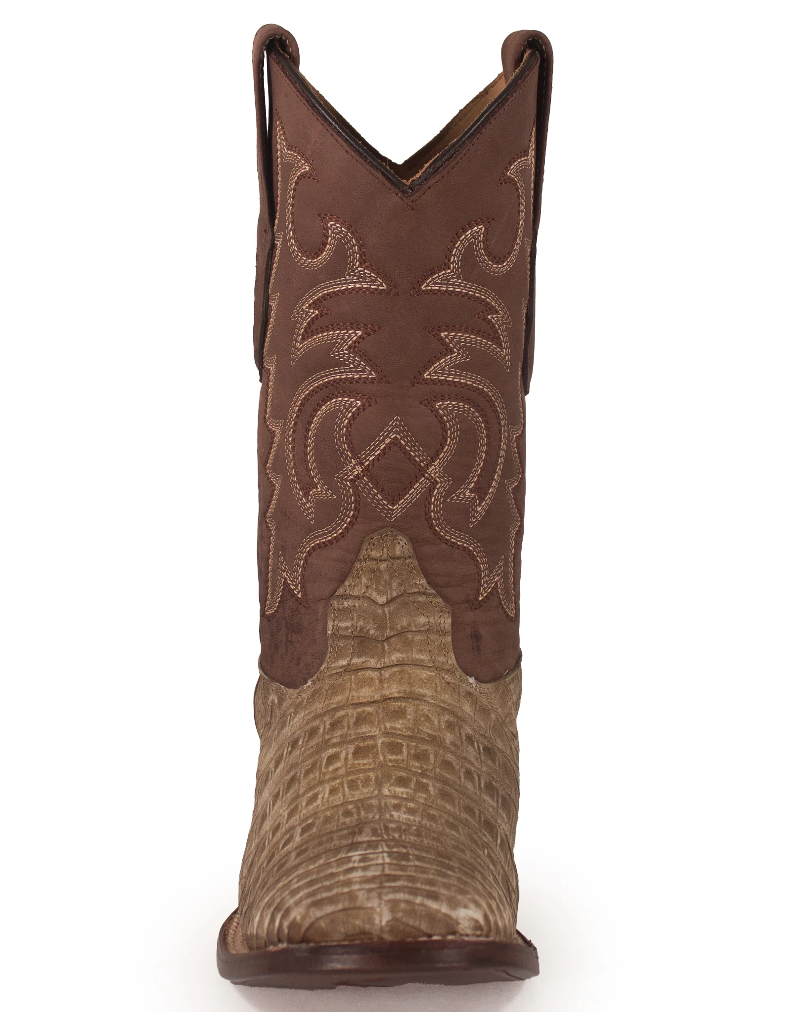 Men's Caiman Belly Western Boots - Image 4