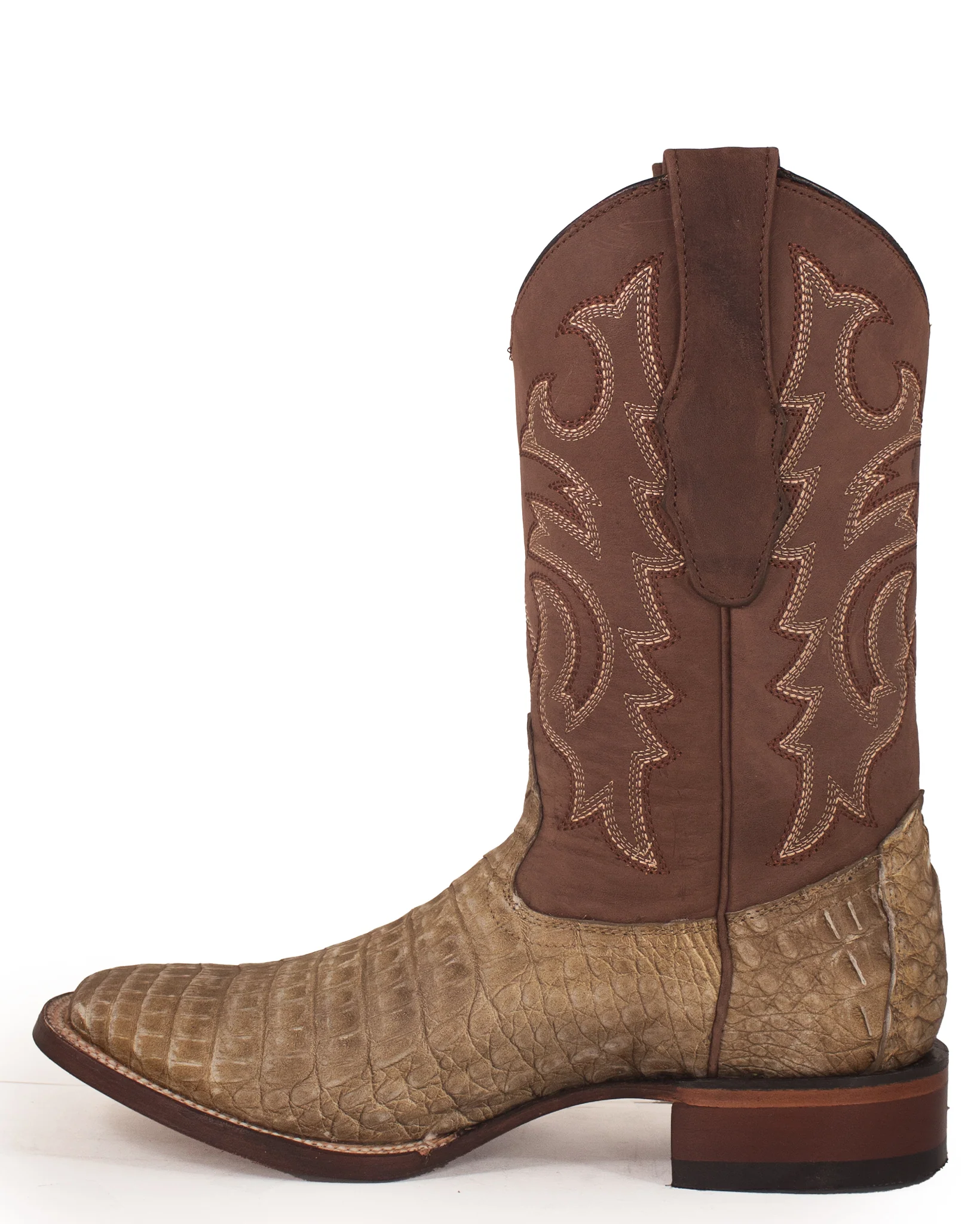 Men's Caiman Belly Western Boots - Image 5