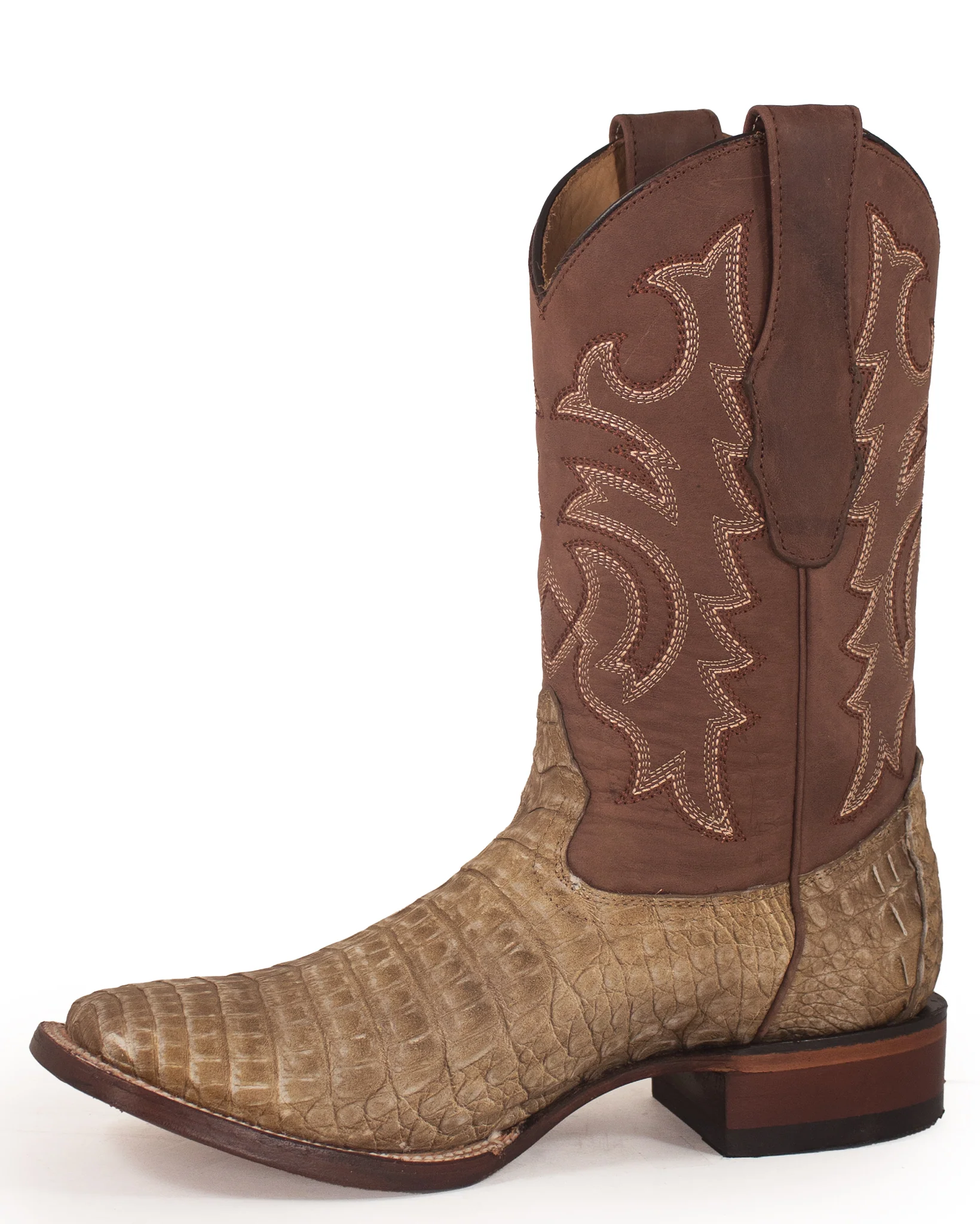 Men's Caiman Belly Western Boots - Image 6