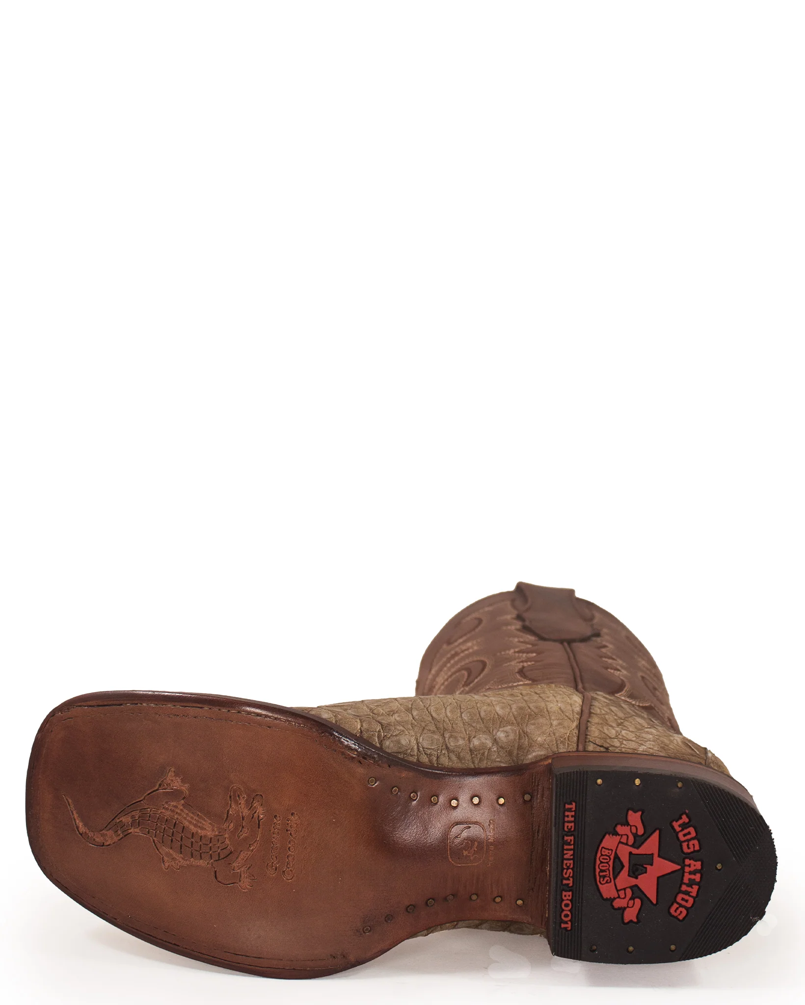 Men's Caiman Belly Western Boots - Image 7