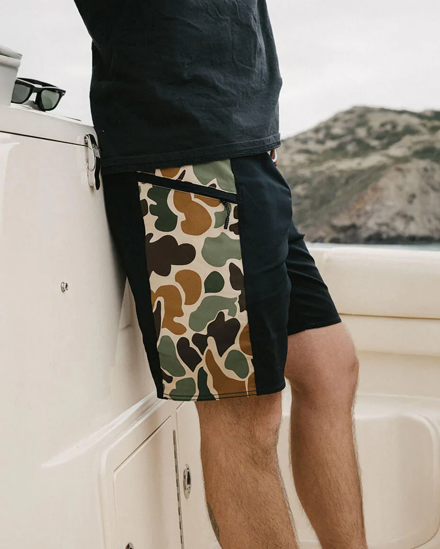 Men's Capo Panel Boardshort Trunks - Image 6