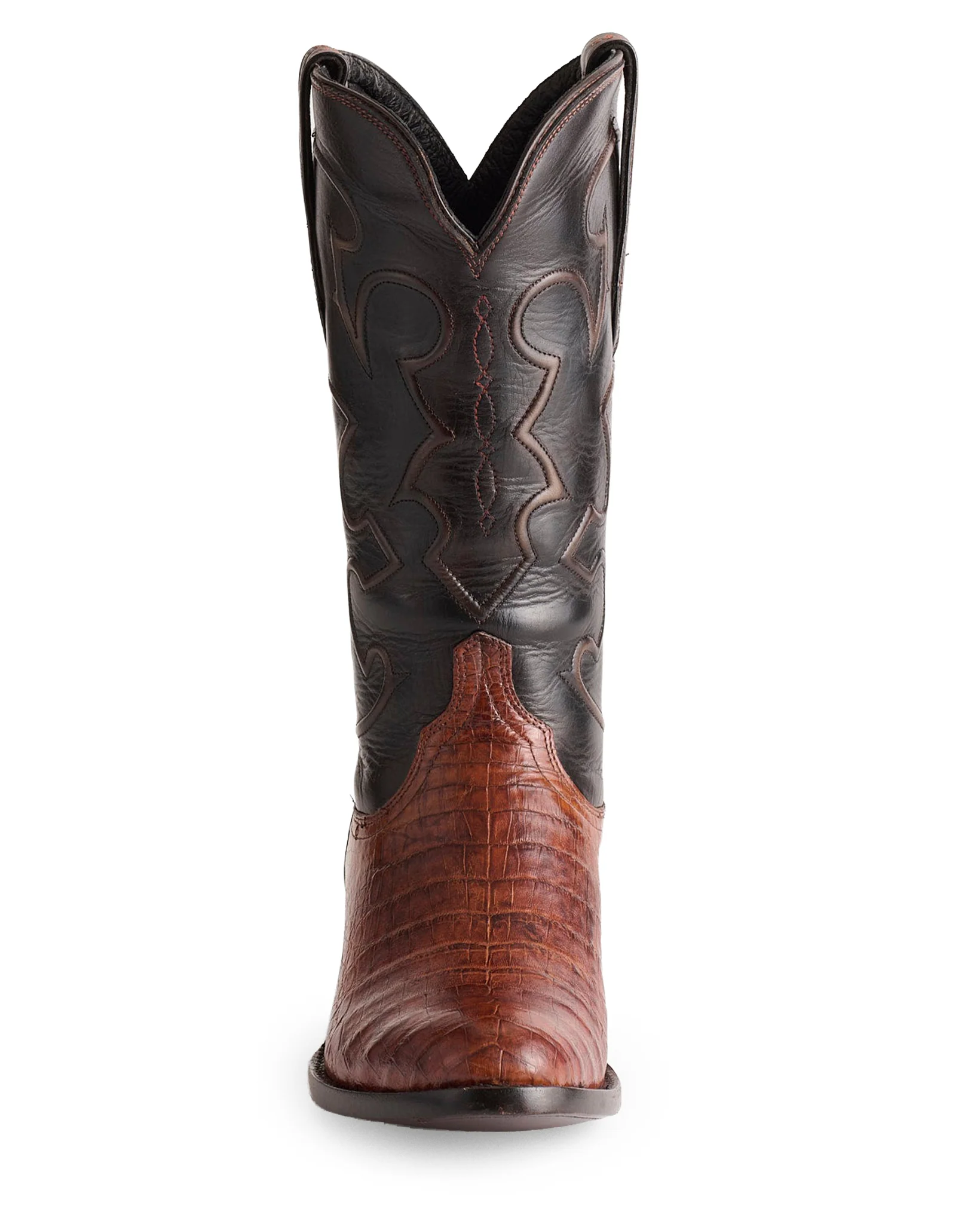 Men's Charles Caiman Crocodile Belly Boots - Image 3
