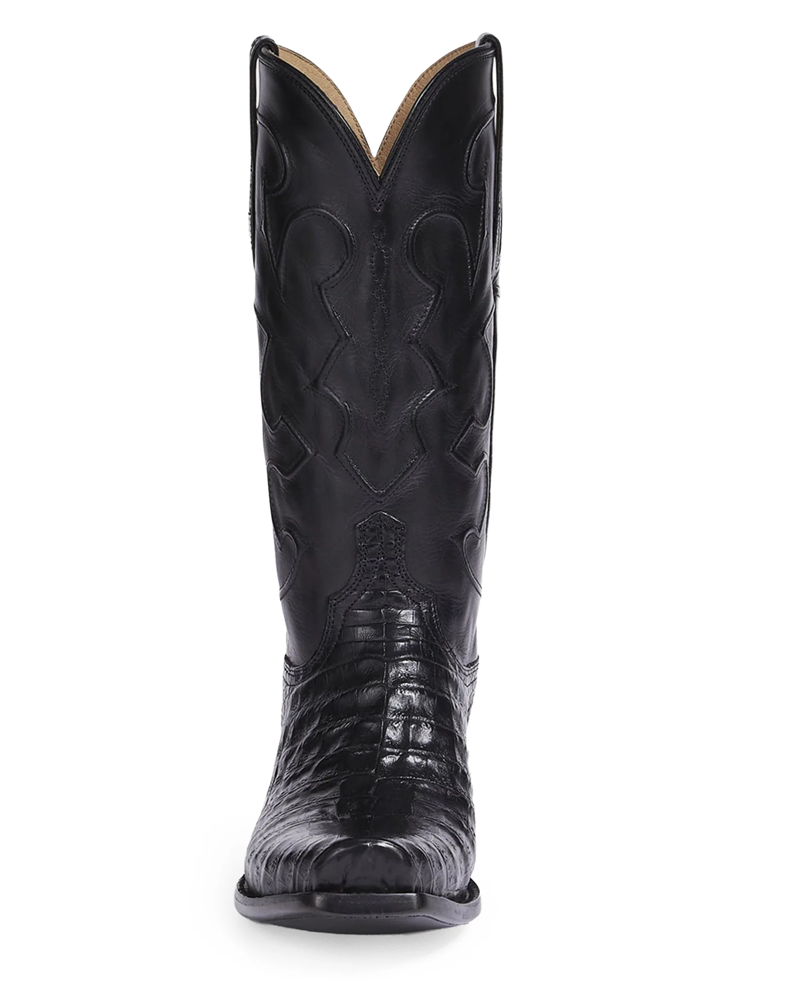 Men's Charles Caiman Belly Western Boots - Image 6