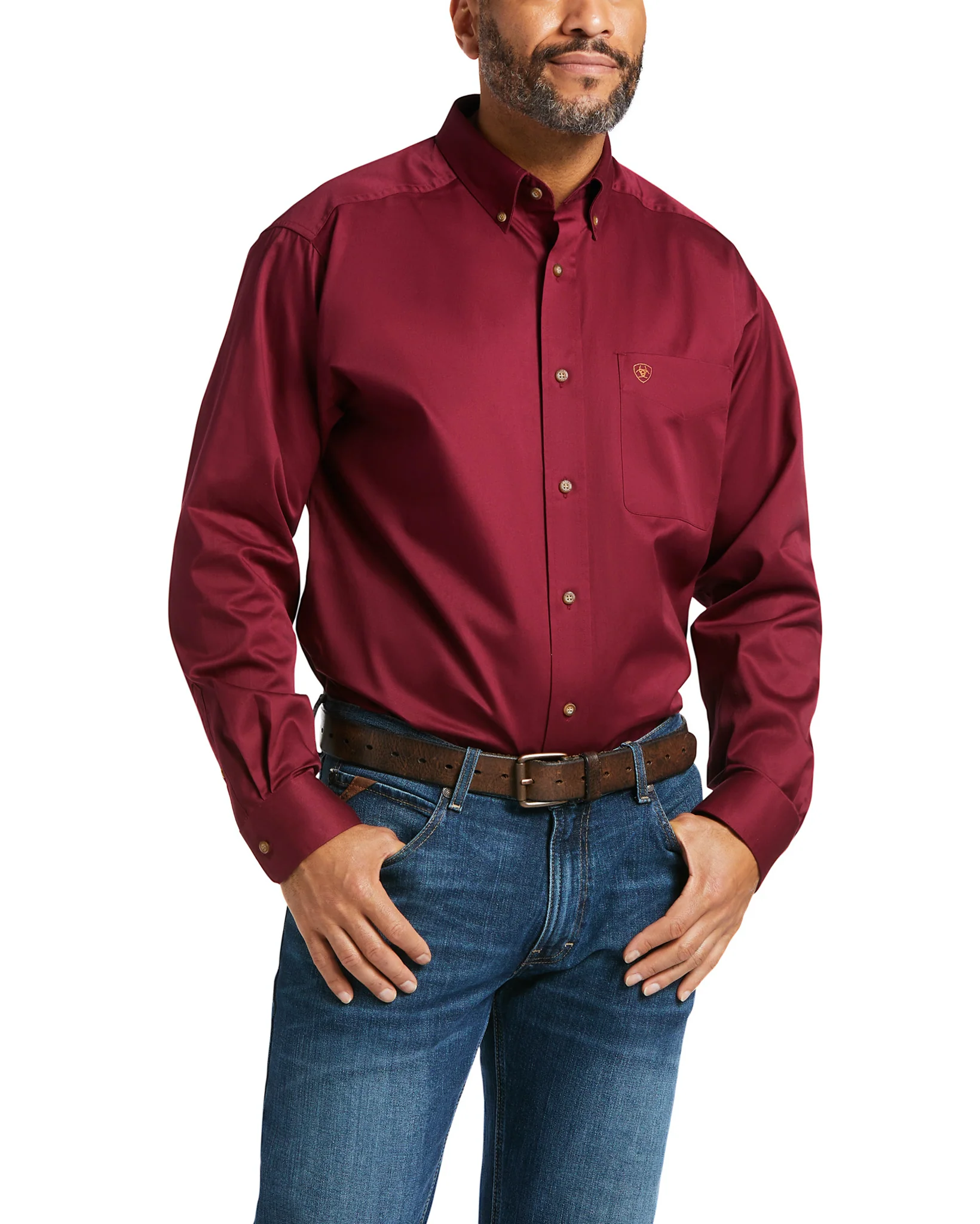 Men's Classic Twill Western Shirt