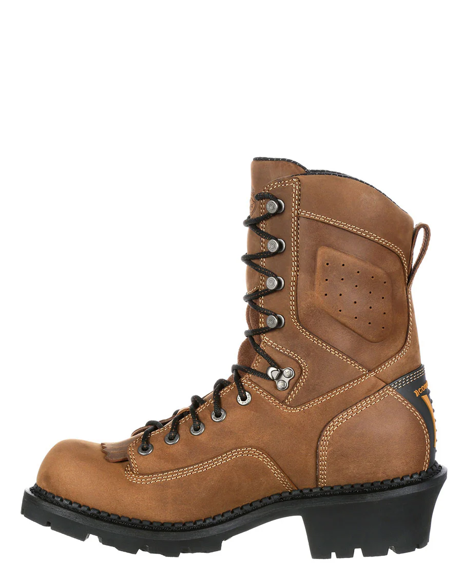 Men's Comfort Core Logger Waterproof Work Boots - Image 5