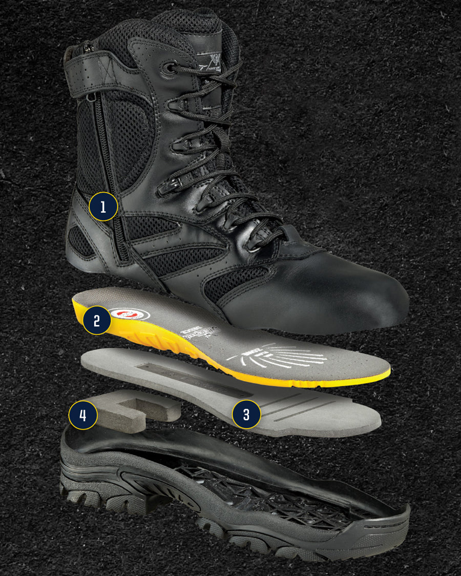Men's Deuce 6" H20 Comp-Toe Tactical Boots - Image 3