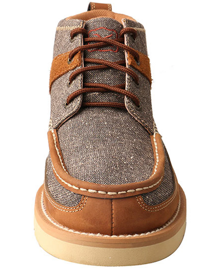 Men's EcoTWX Wedge Sole Casual Shoe - Image 4
