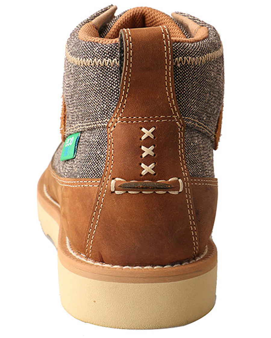 Men's EcoTWX Wedge Sole Casual Shoe - Image 5