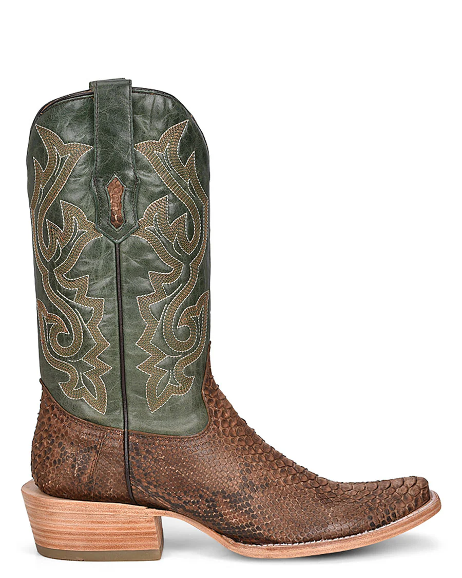 Men's Exotic Embroidered Western Boots - Image 4