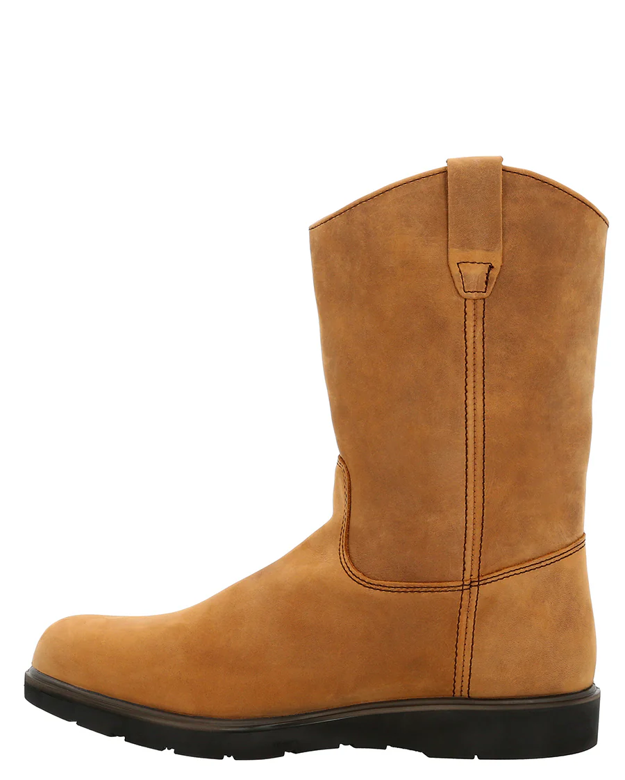 Men's Farm and Ranch Pull On Work Boots - Image 4