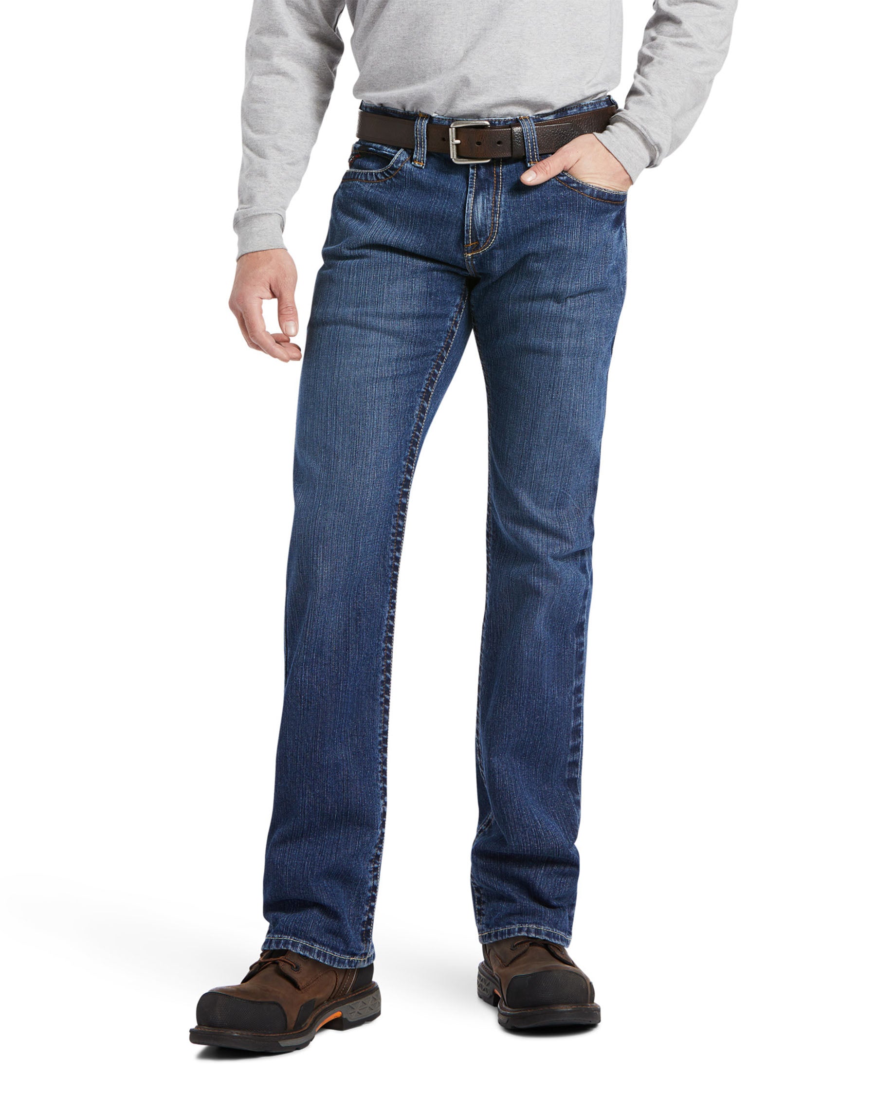 Men's FR M7 Slim DuraStretch Basic Straight Jeans