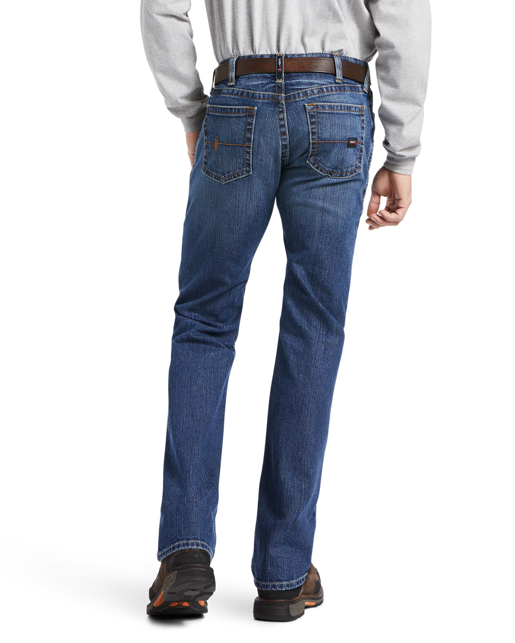 Men's FR M7 Slim DuraStretch Basic Straight Jeans - Image 2