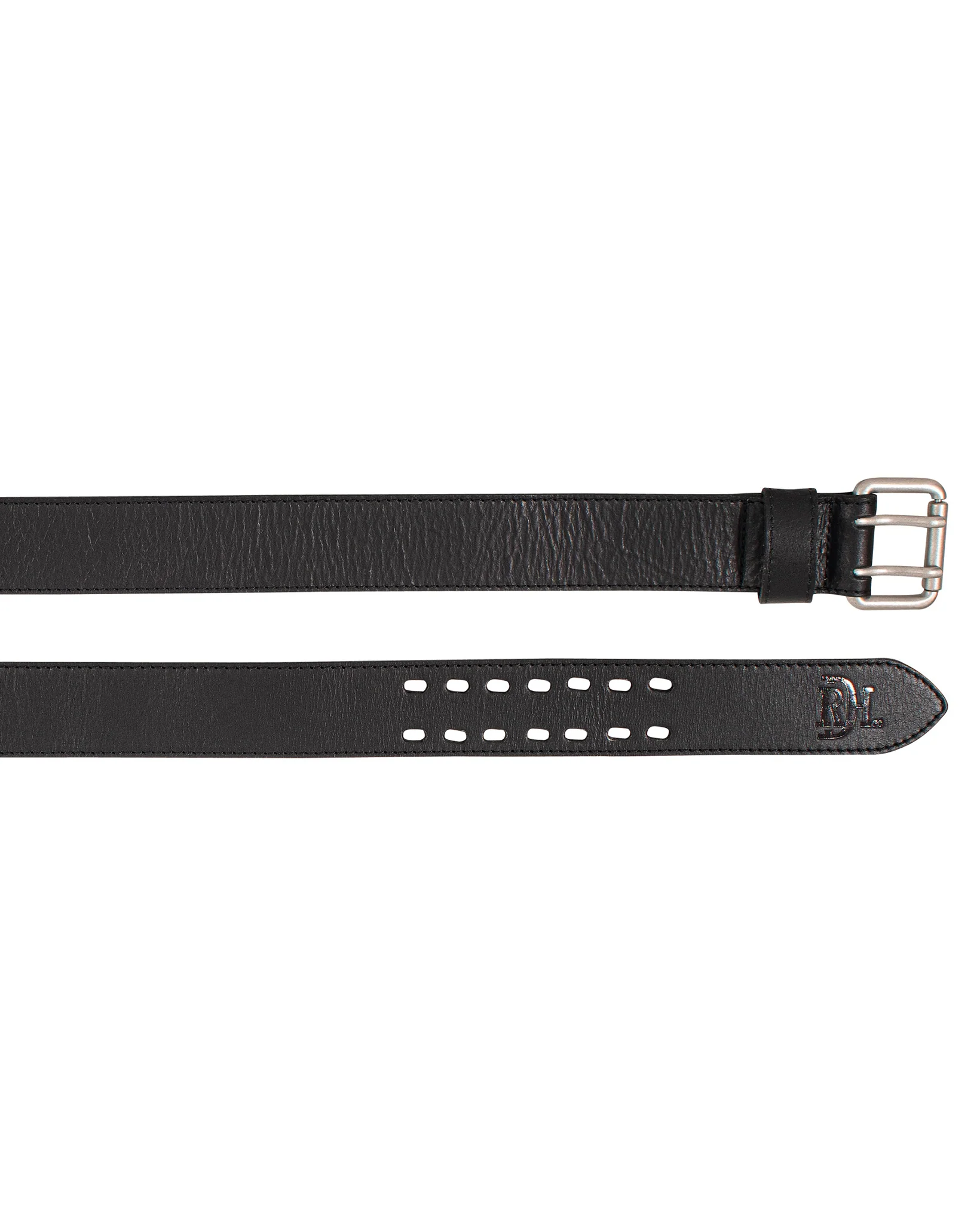 Men's Bomber Style Genuine Leather Belt