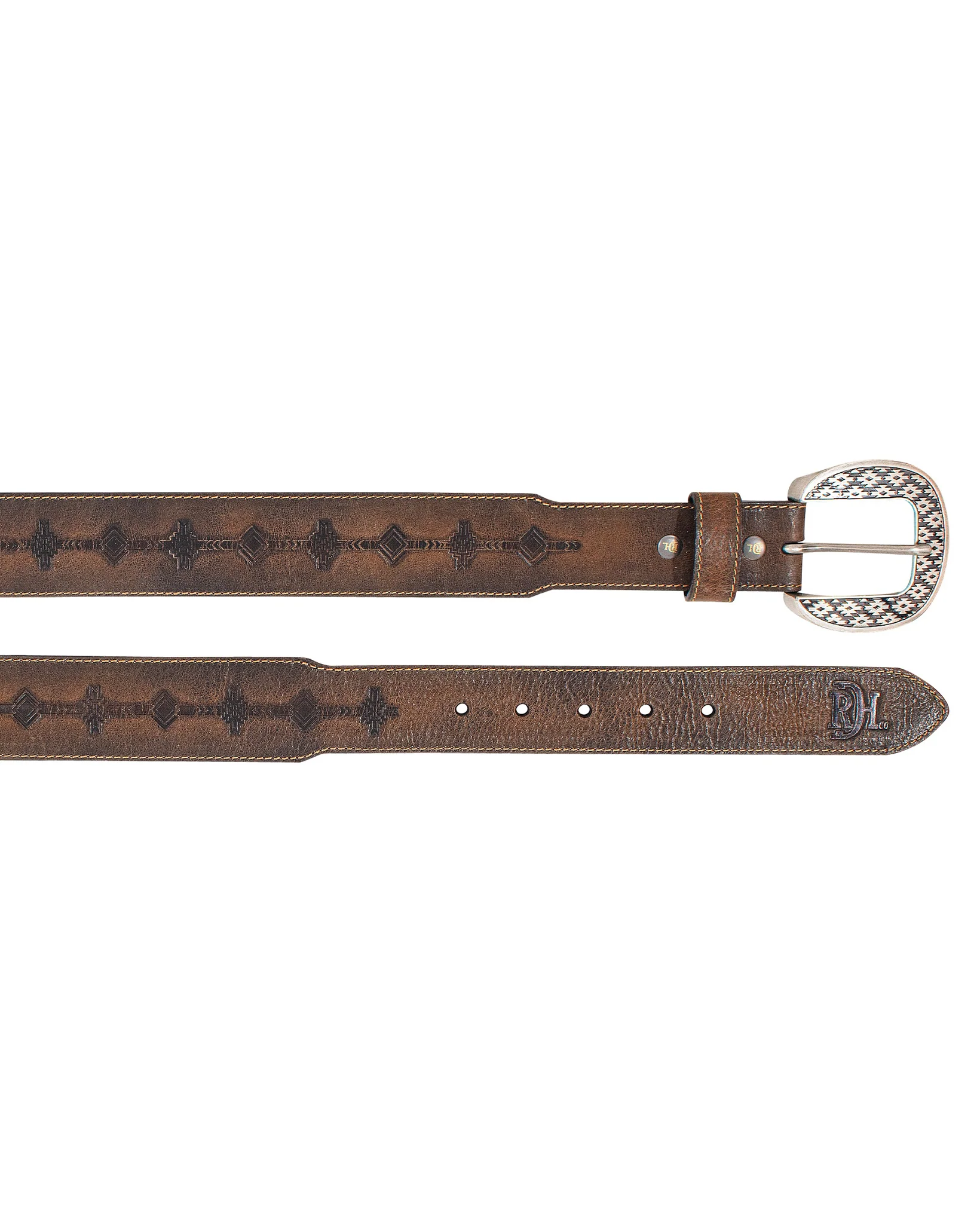 Men's Aztec Genuine Leather Belt