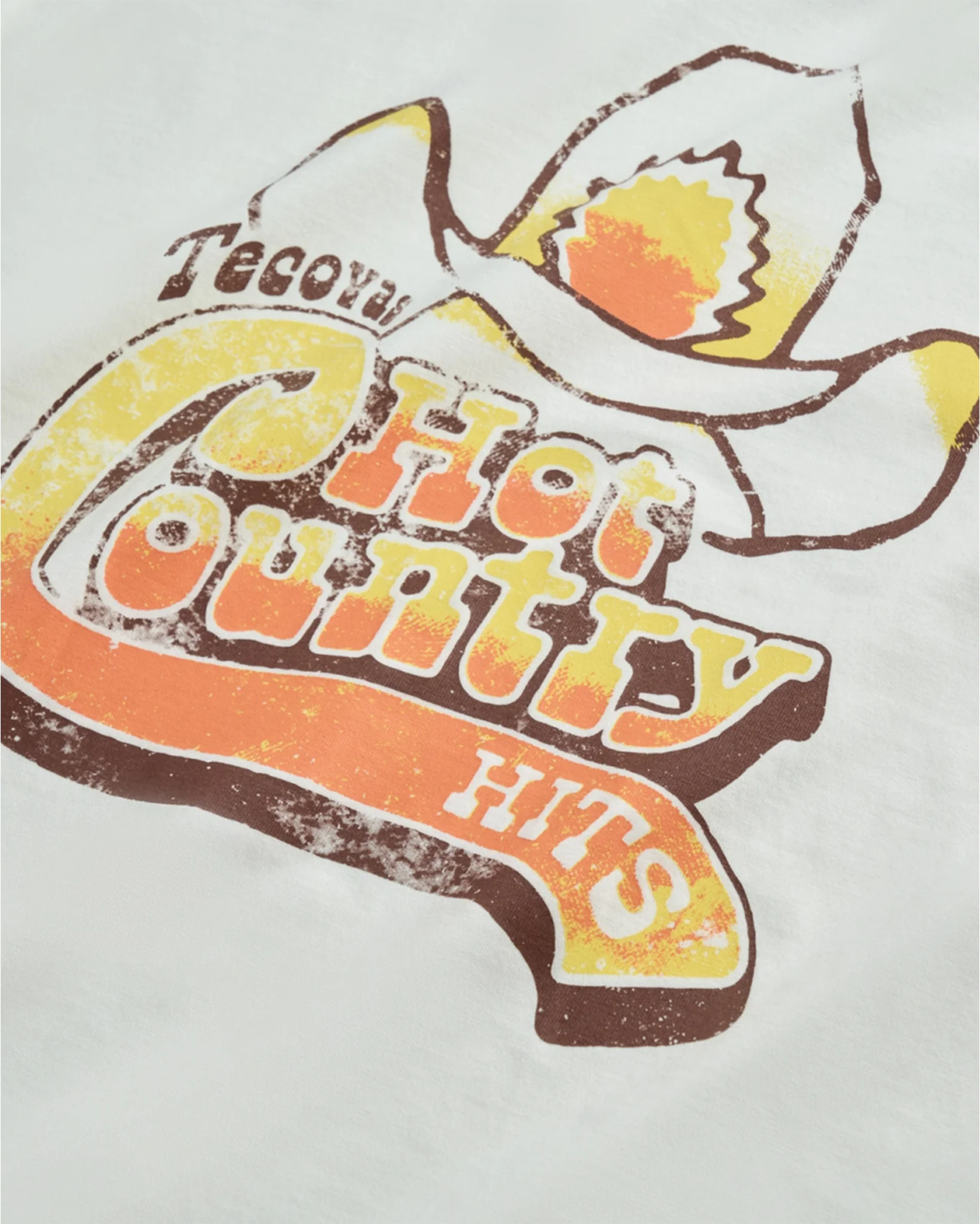 Men's Hot Country Ringer Tee - 40414-Bnn - Image 2